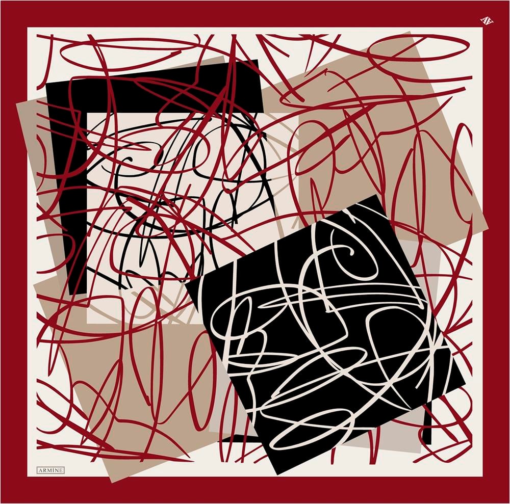 Armine İpek Eşarp 2023 İlkbahar-Yaz - 8964D-05 - Sura