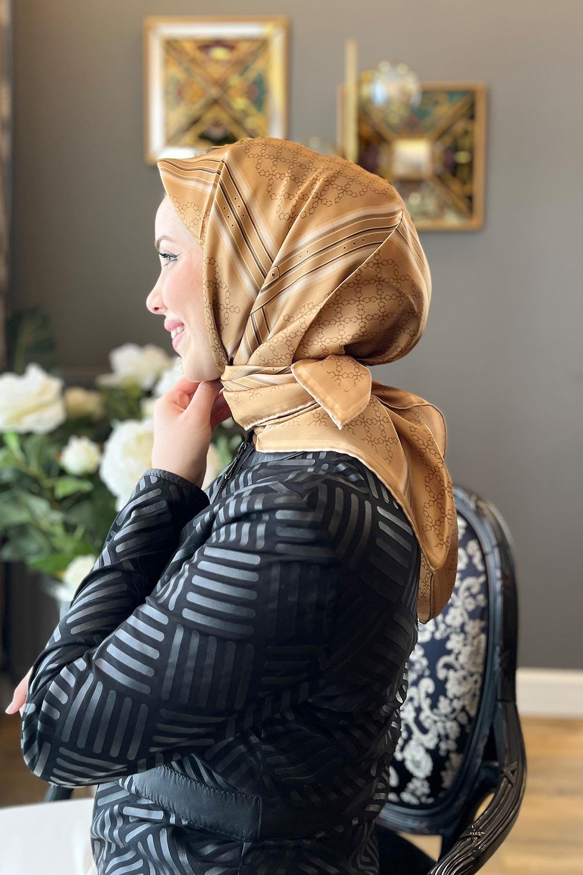 Armine İpek Eşarp 2023/2024 Sonbahar Kış - 9054D-10 - Tivil