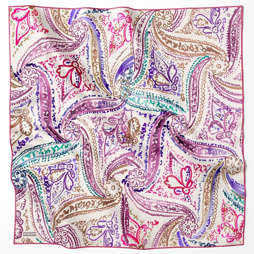 Armine İpek Eşarp 2023/2024 Sonbahar Kış - 9037DS-55 - Sura