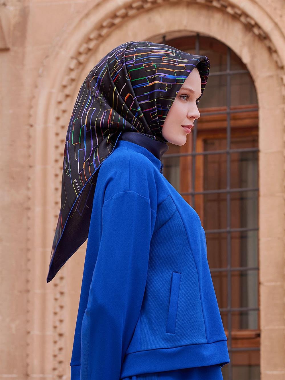 Armine İpek Eşarp 2023/2024 Sonbahar Kış - 9027DT-33 - Tivil