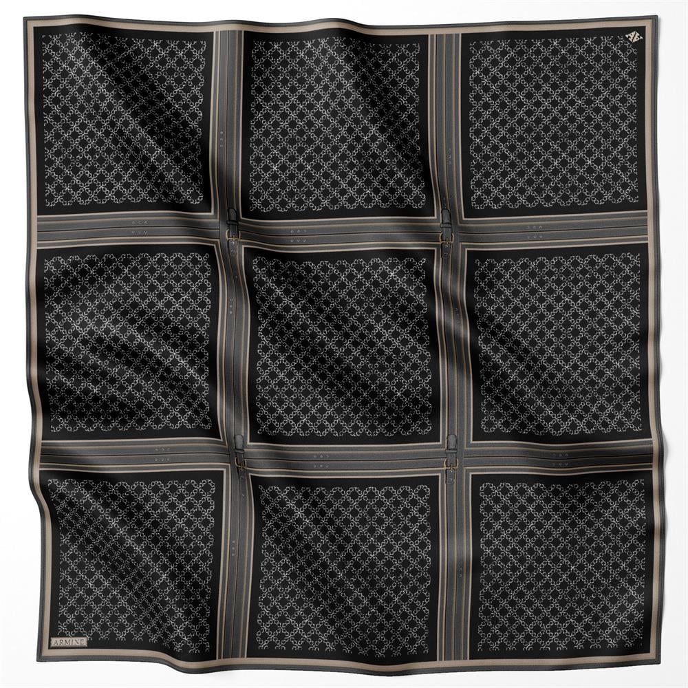 Armine İpek Eşarp 2023/2024 Sonbahar Kış - 9054DS-01 - Sura