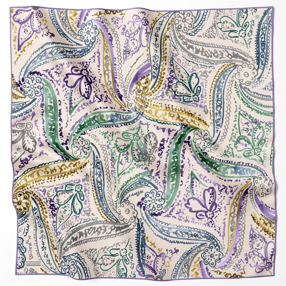 Armine İpek Eşarp 2023/2024 Sonbahar Kış - 9037DS-50 - Sura