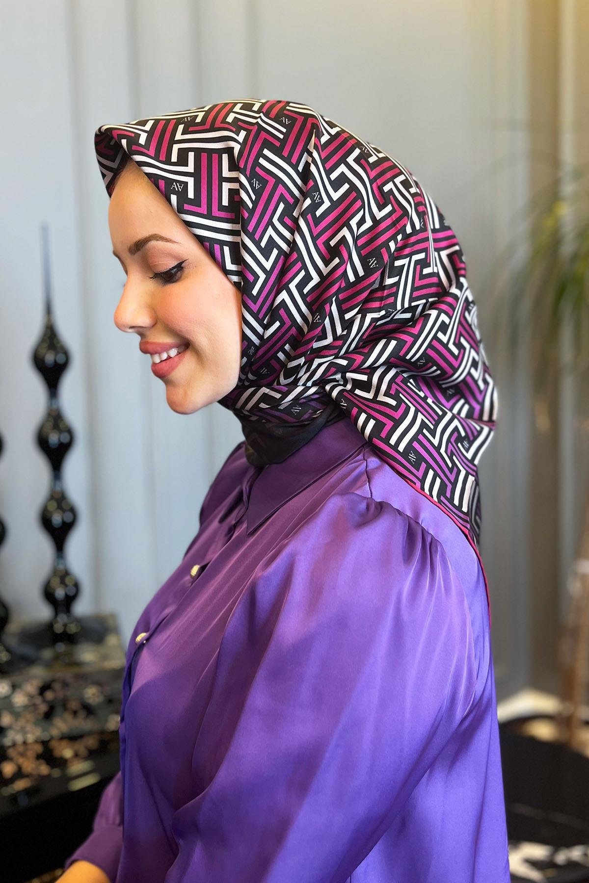 Armine İpek Eşarp 2023/2024 Sonbahar Kış - 9011D-53 - Tivil