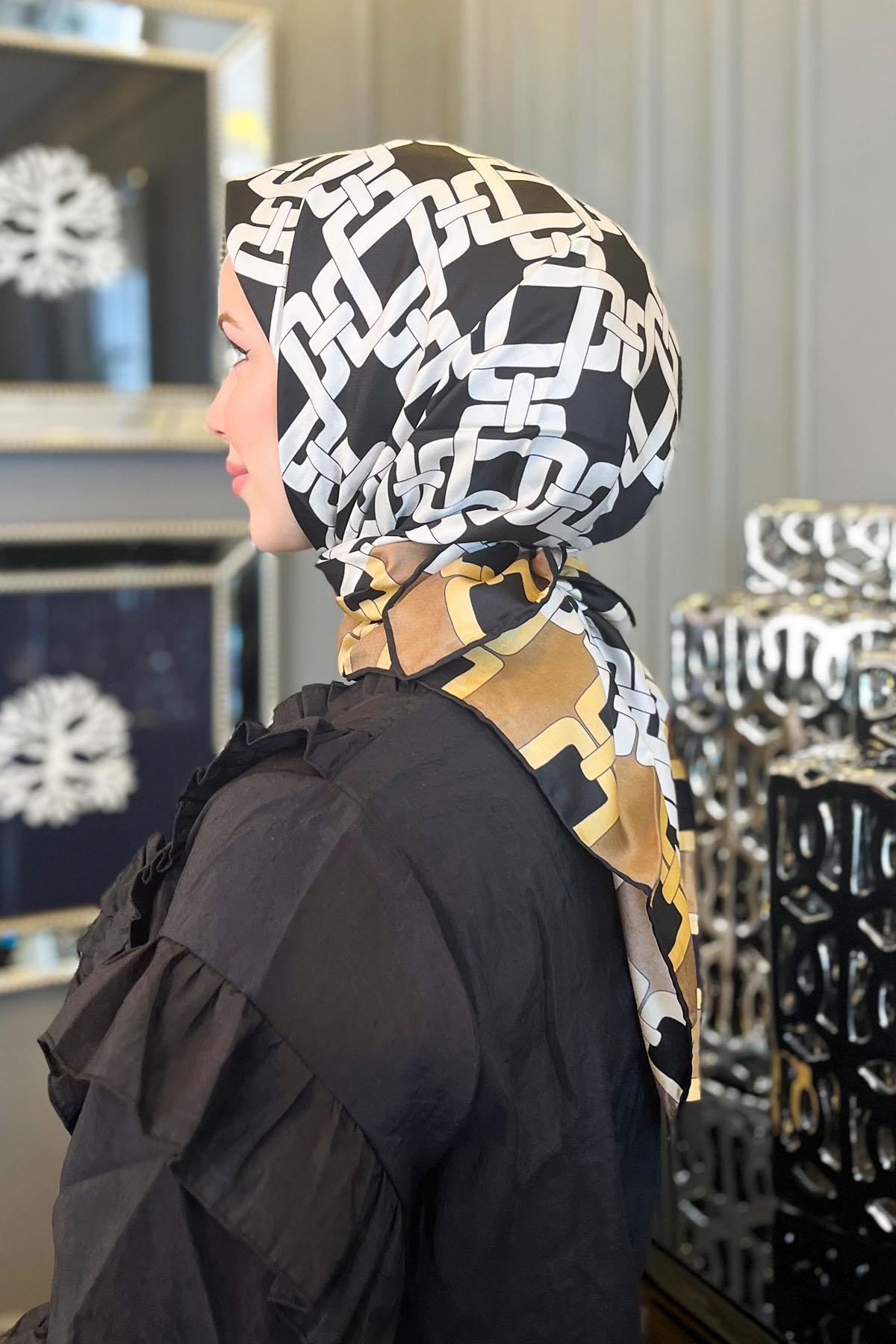 Armine İpek Eşarp 2023/2024 Sonbahar Kış - 9007D-01 - Tivil