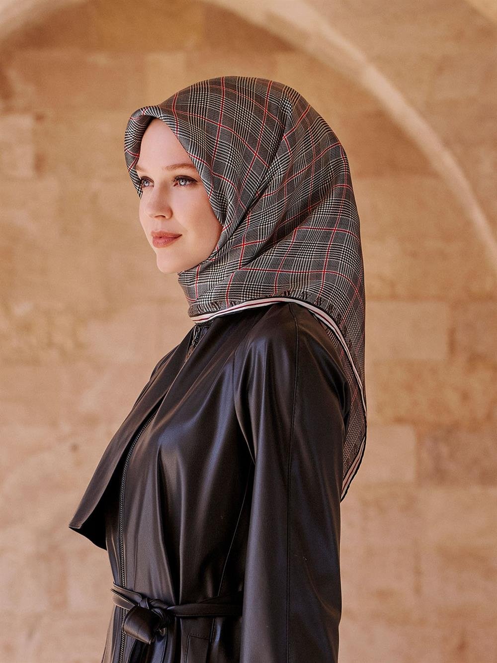 Armine İpek Eşarp 2023/2024 Sonbahar Kış - 9029DT-09 - Tivil