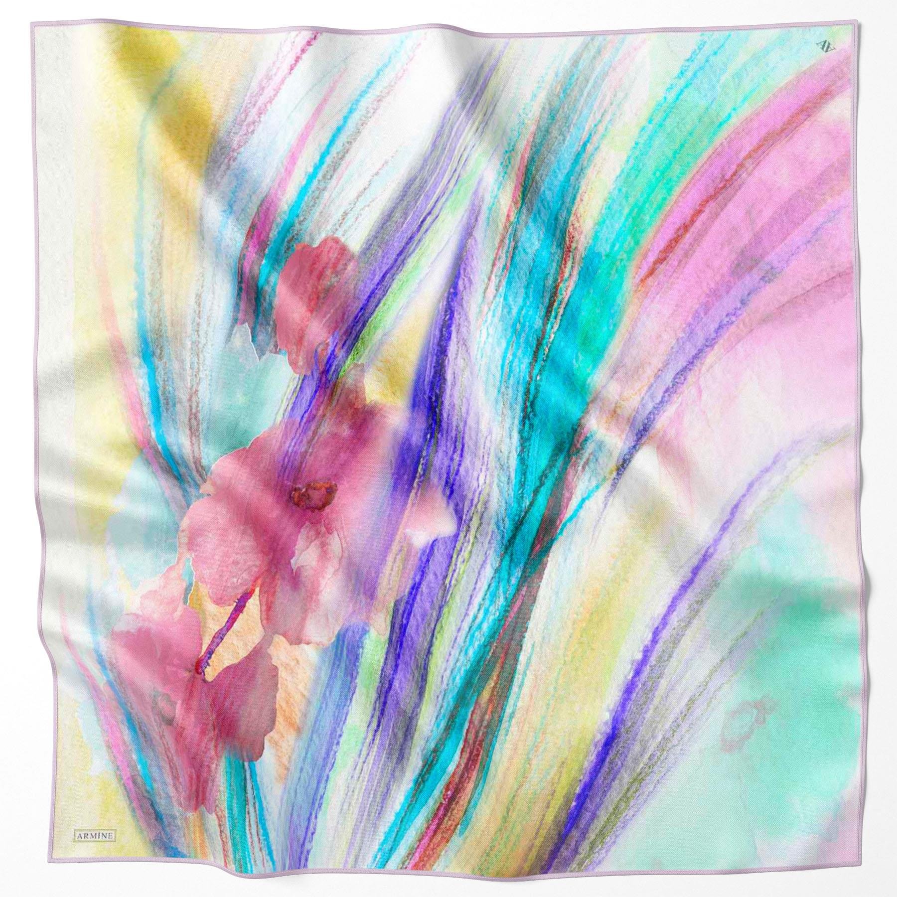 Armine İpek Eşarp 2024 İlkbahar-Yaz - 9102D-82 - Tivil