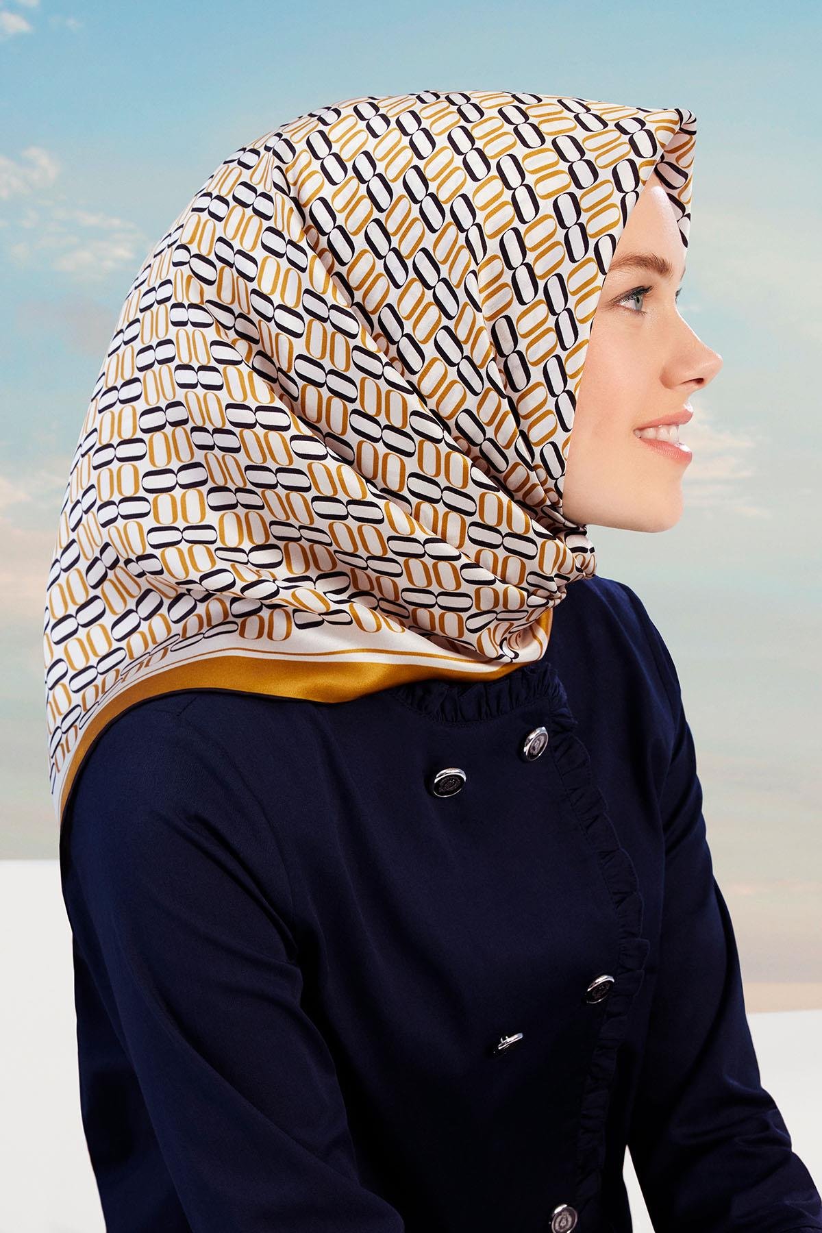 Armine İpek Eşarp 2024 İlkbahar-Yaz - 9149D-04 - Tivil