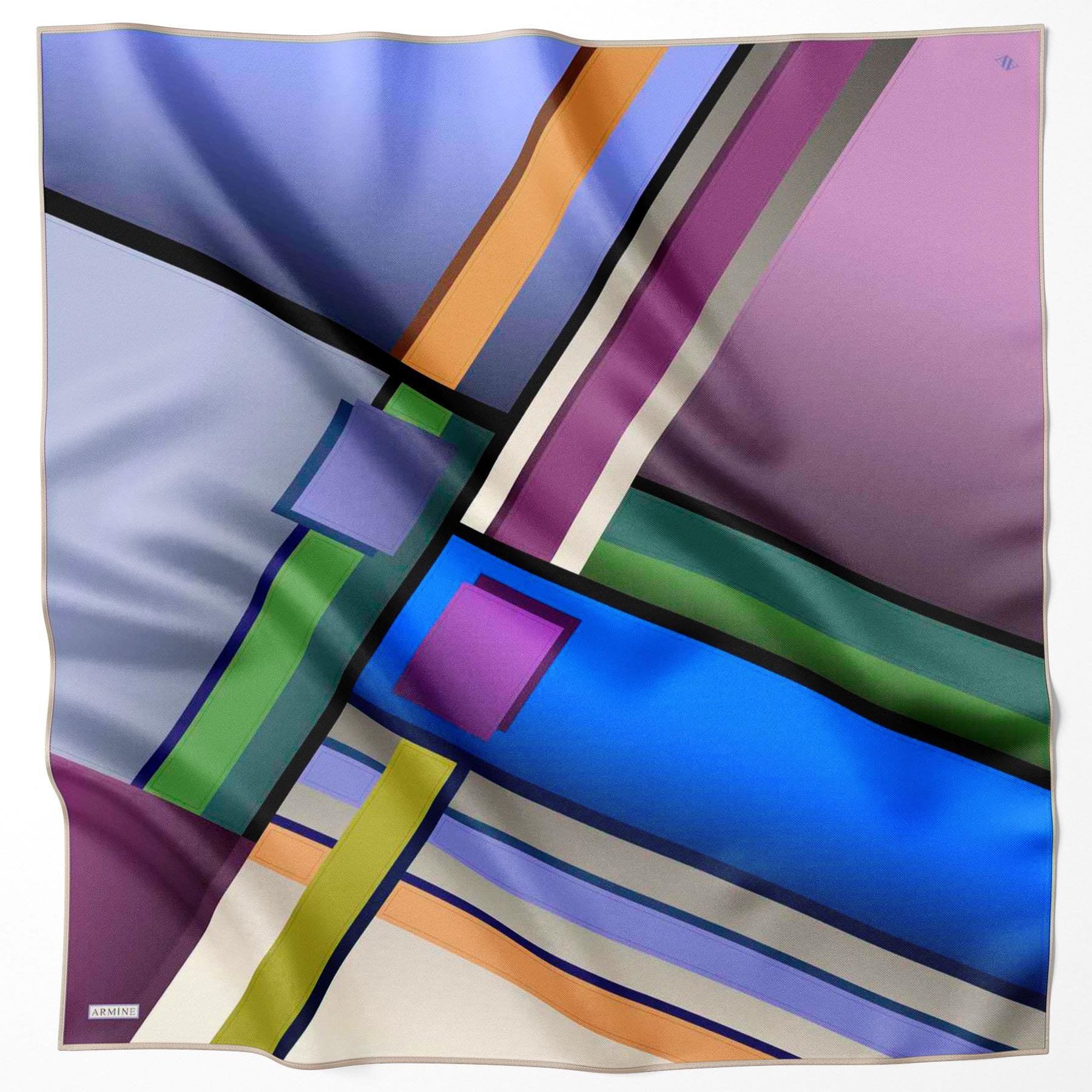 Armine İpek Eşarp 2024 İlkbahar-Yaz - 9122D-31 - Sura