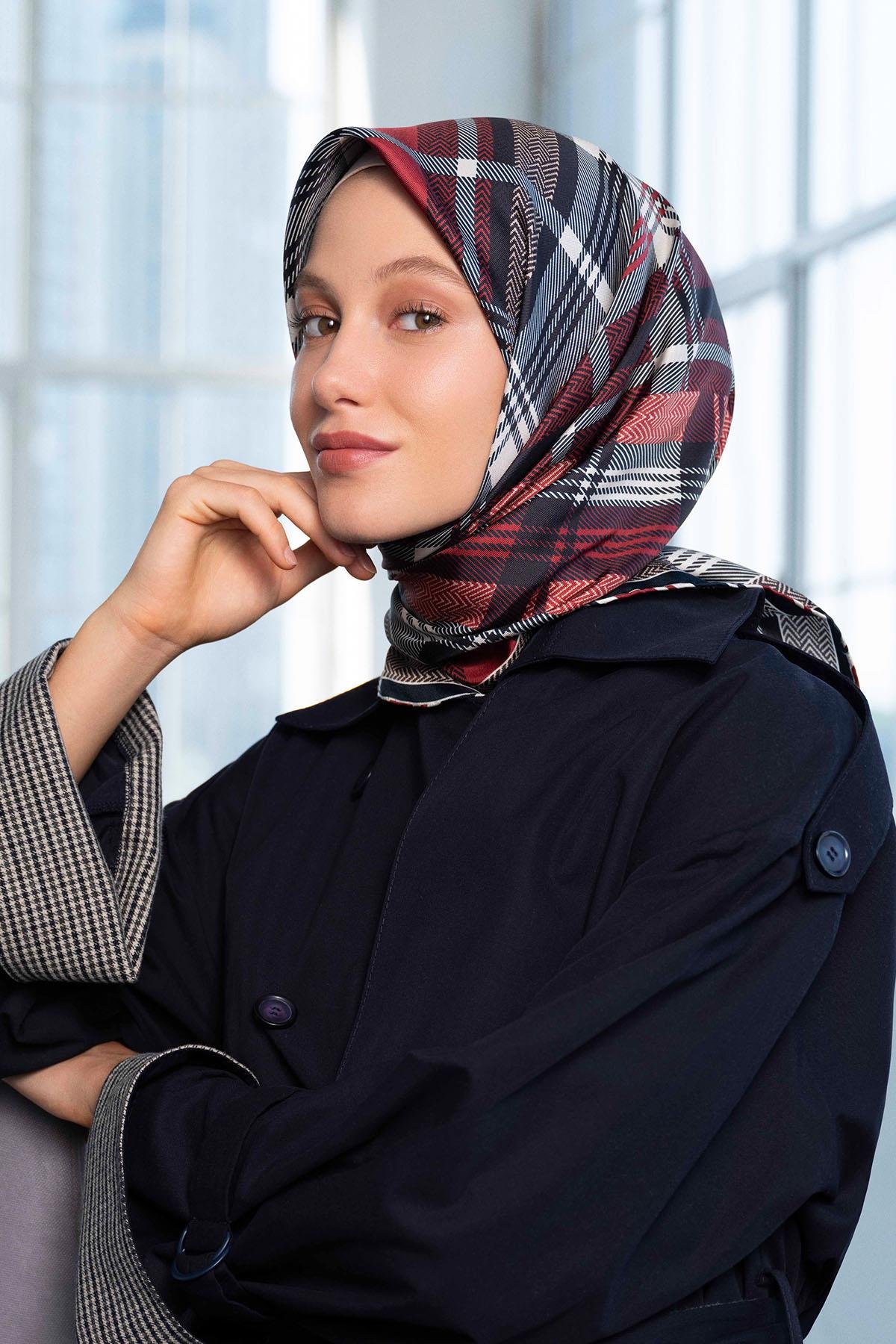 Armine İpek Eşarp 2024/2025 Sonbahar-Kış - 9223D-35 - Tivil