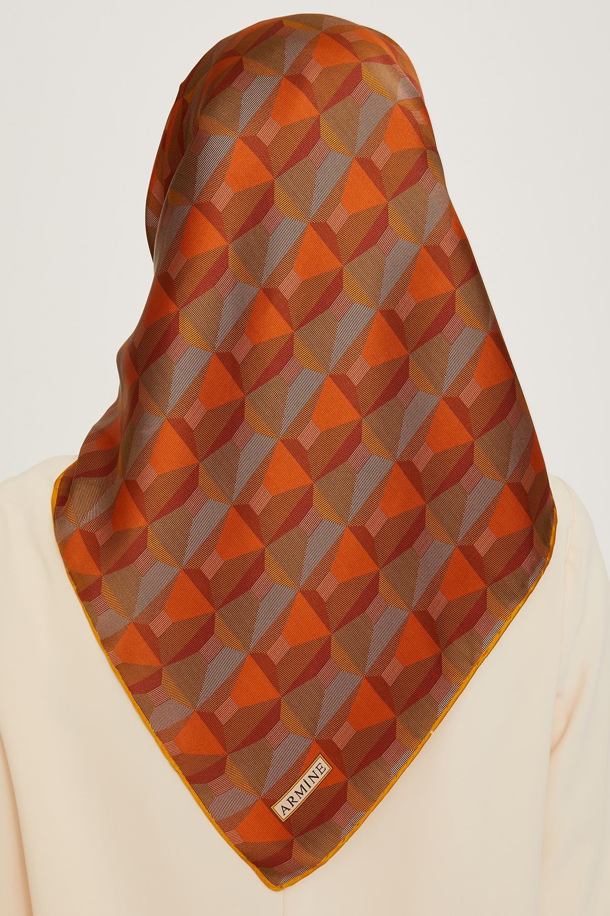 Armine İpek Eşarp 2024/2025 Sonbahar-Kış - 9204D-38 - Tivil