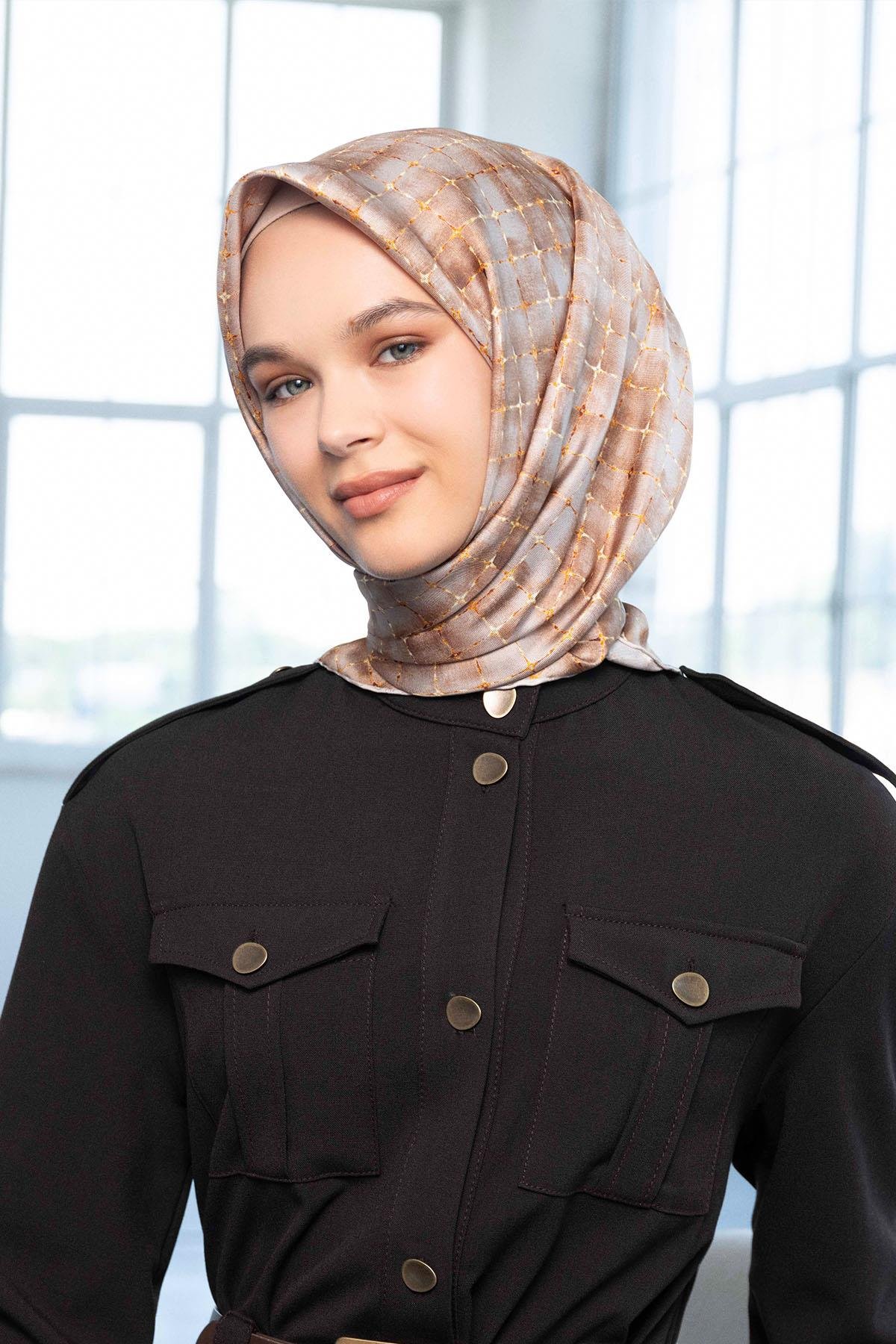 Armine İpek Eşarp 2024/2025 Sonbahar-Kış - 9259D-82 - Sura