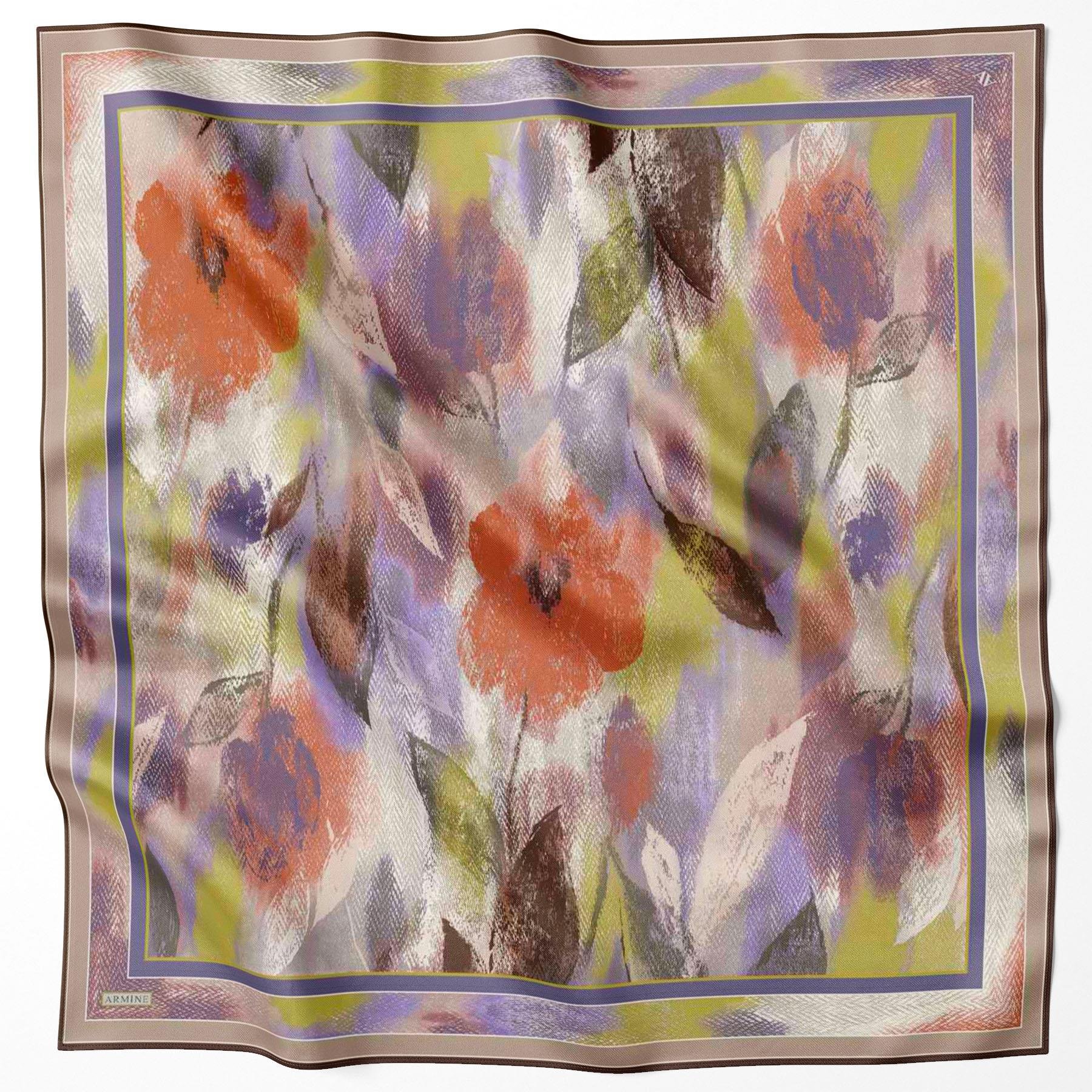 Armine İpek Eşarp 2024/2025 Sonbahar-Kış - 9240D-80 - Tivil