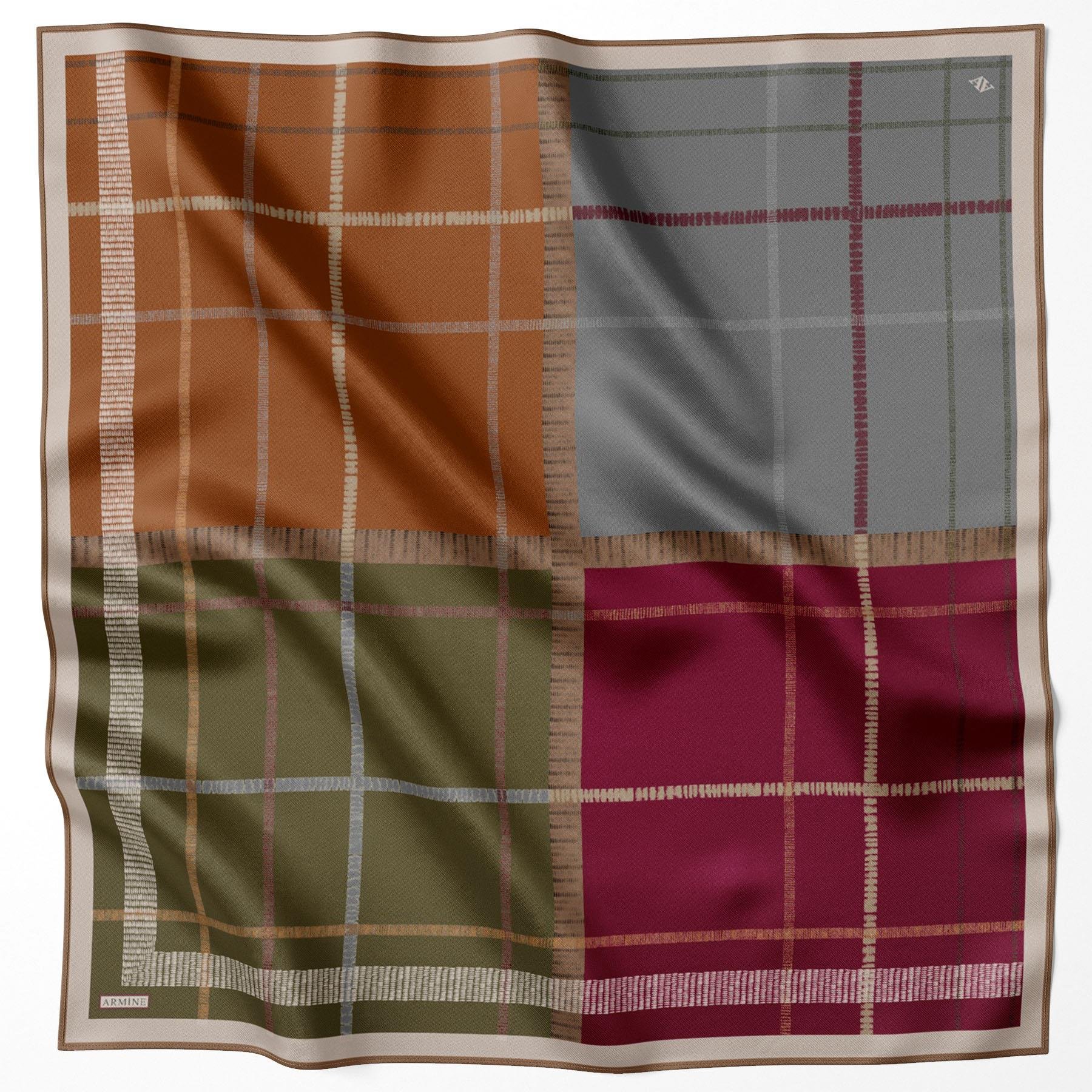 Armine İpek Eşarp 2024/2025 Sonbahar-Kış - 9206D-07 - Tivil