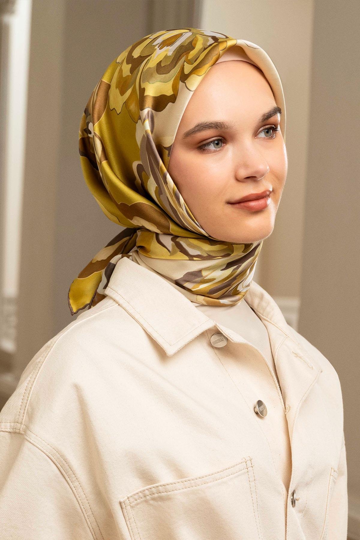 Armine İpek Eşarp 2024/2025 Sonbahar-Kış - 9234D-31 - Tivil