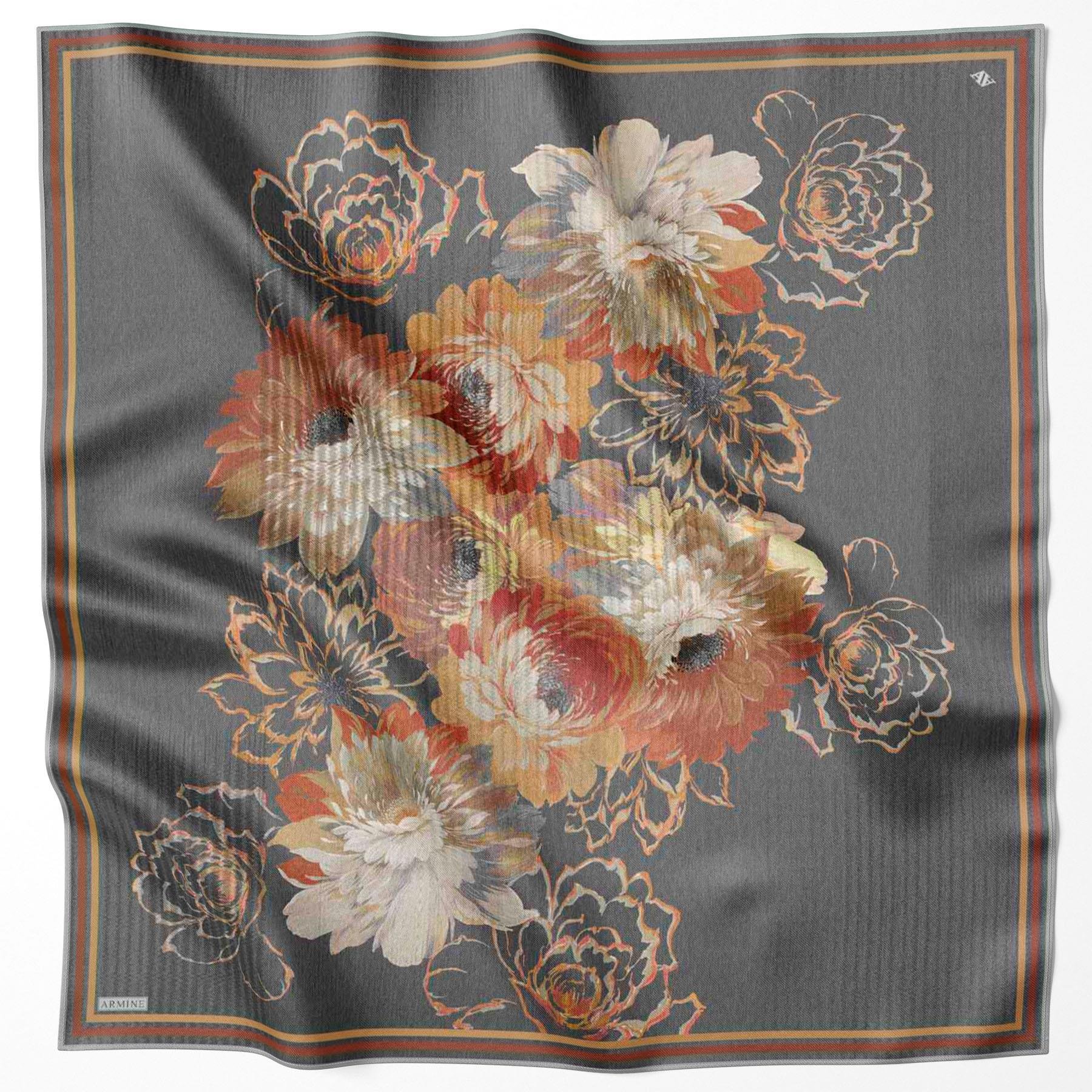 Armine İpek Eşarp 2024/2025 Sonbahar-Kış - 9220D-82 - Sura