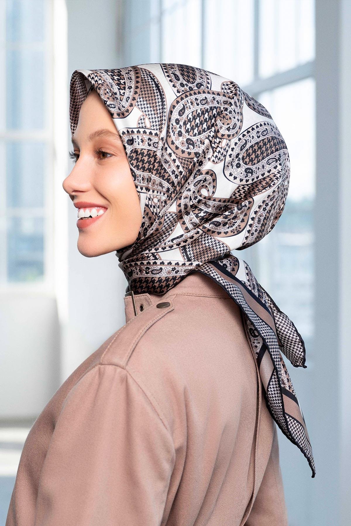 Armine İpek Eşarp 2024/2025 Sonbahar-Kış - 9208D-09 - Sura