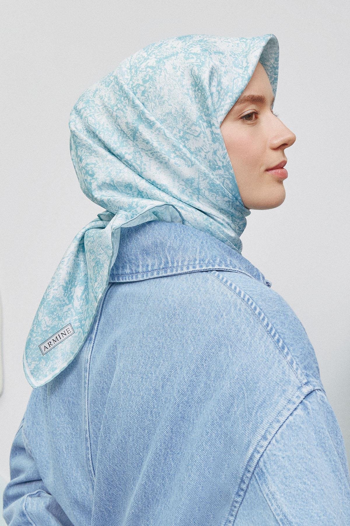 Armine İpek Eşarp 2025 İlkbahar-Yaz - 9311D-85 - Tivil