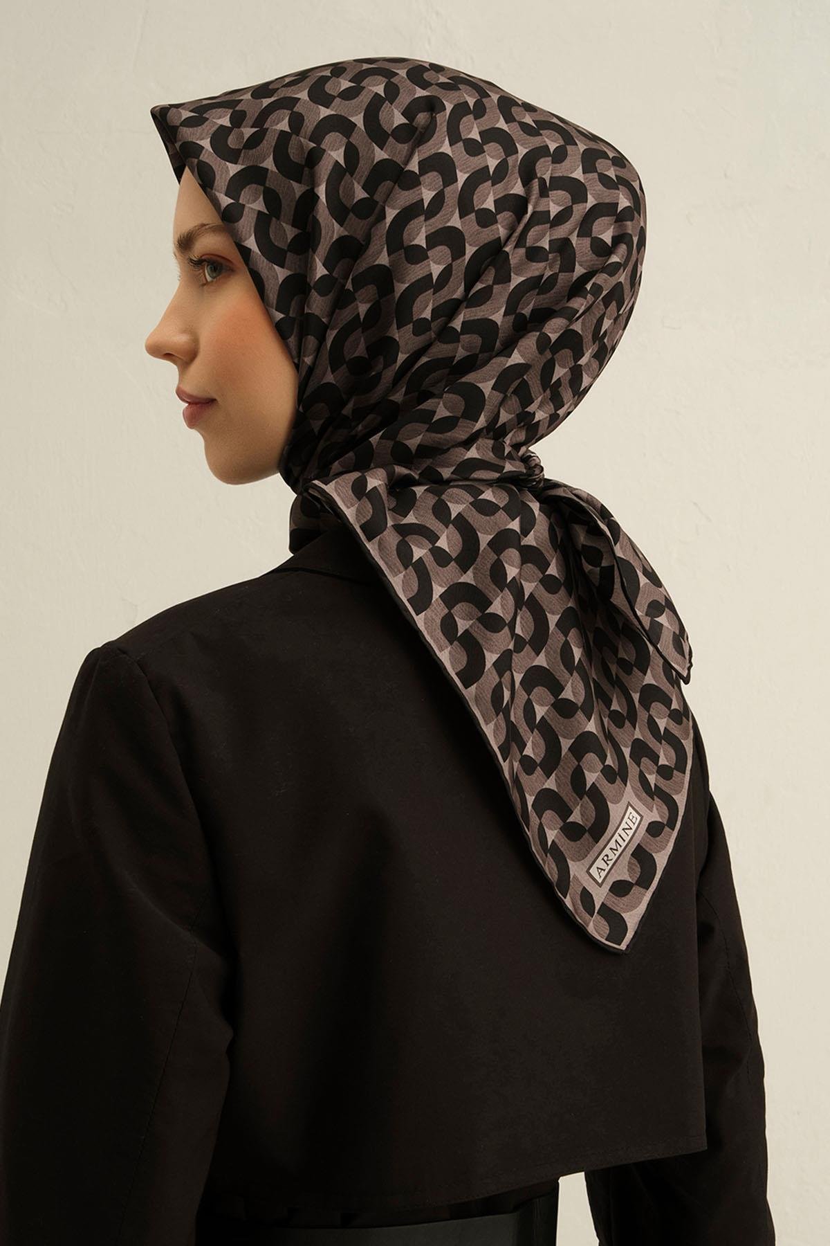 Armine İpek Eşarp 2025 İlkbahar-Yaz - 9321D-58 - Tivil