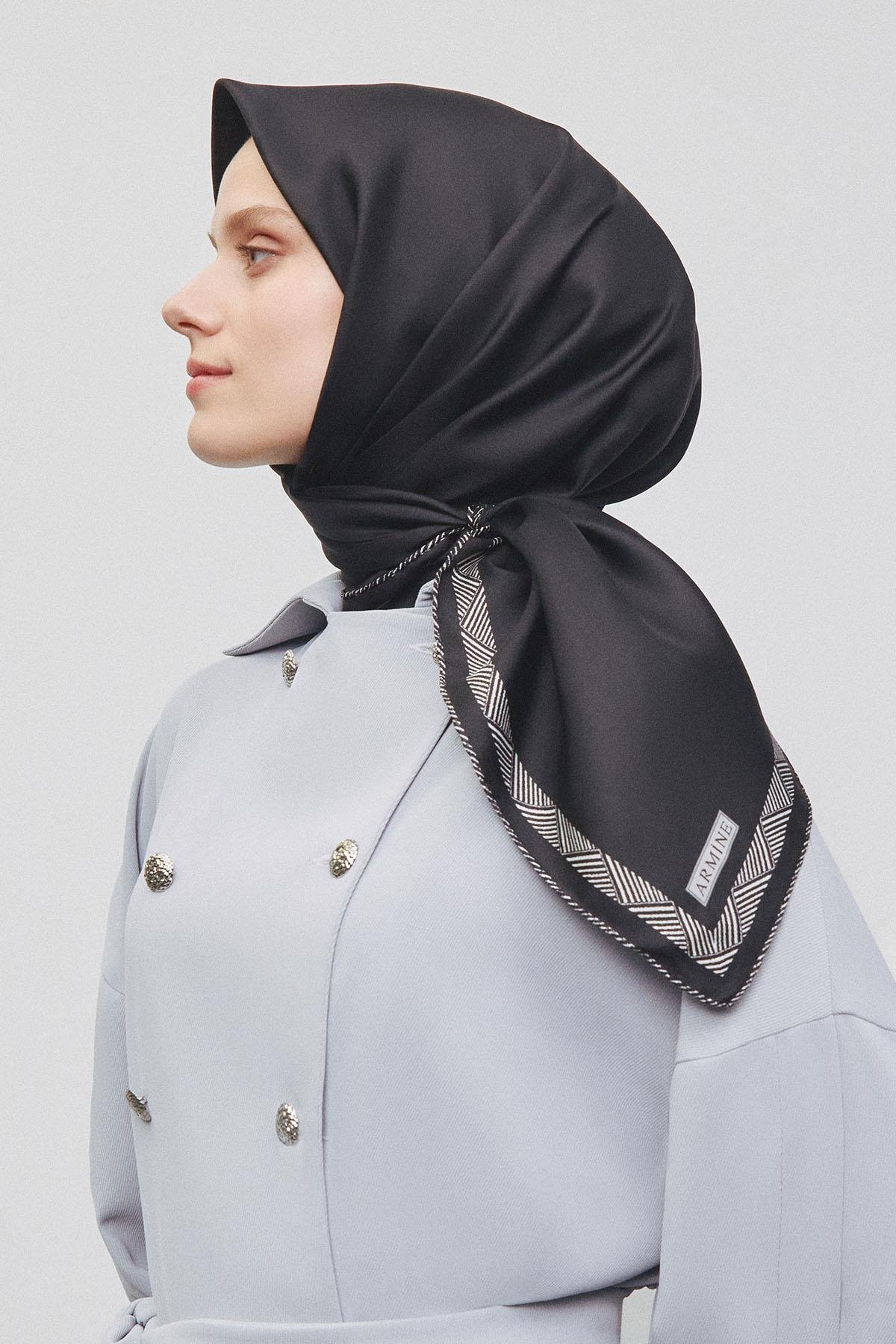 Armine İpek Eşarp 2025 İlkbahar-Yaz - 9357D-82 - Sura