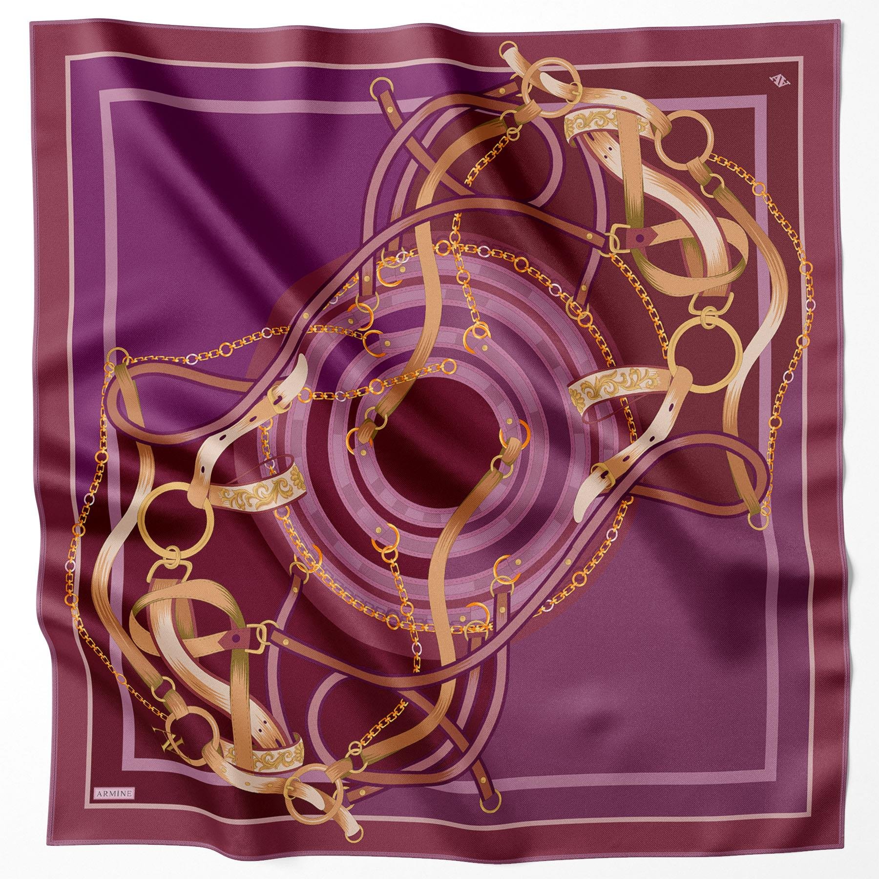 Armine İpek Eşarp 2025 İlkbahar-Yaz - 9315D-54 - Sura