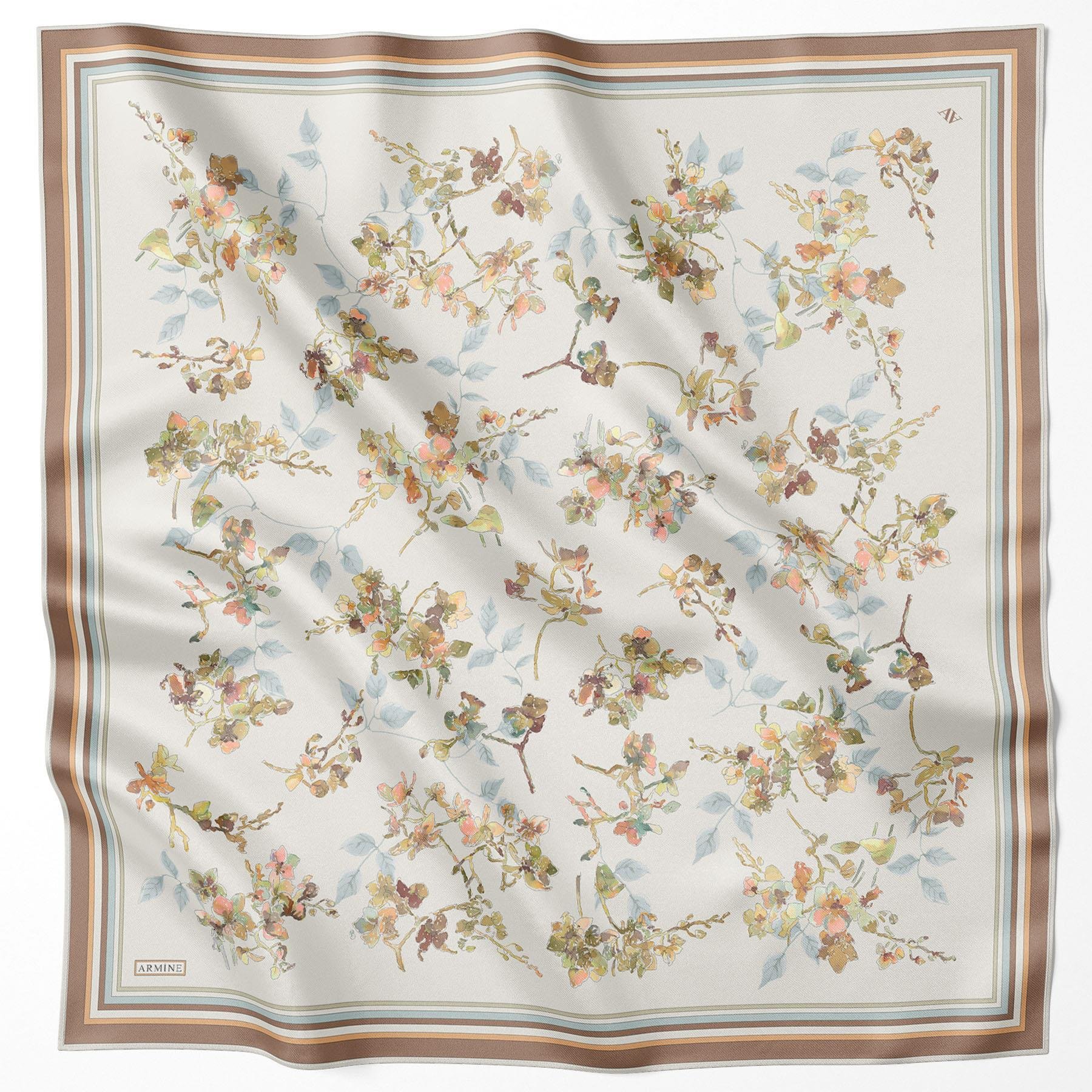 Armine İpek Eşarp 2025 İlkbahar-Yaz - 9316D-81 - Sura