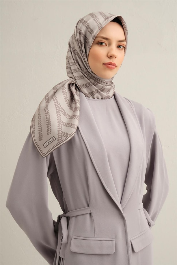 Armine İpek Eşarp 2025 İlkbahar-Yaz - 9351D-51 - Sura