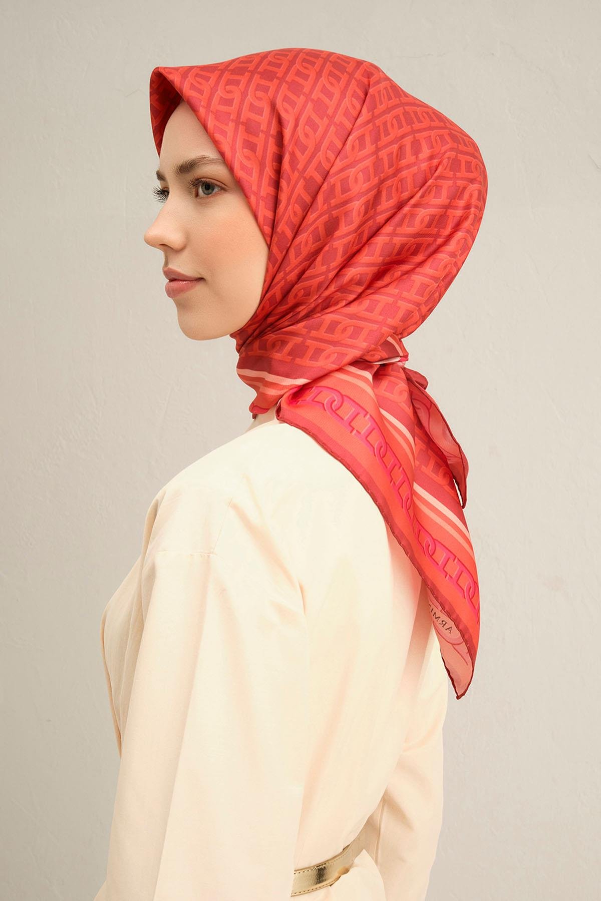 Armine İpek Eşarp 2025 İlkbahar-Yaz - 9301D-04 - Sura