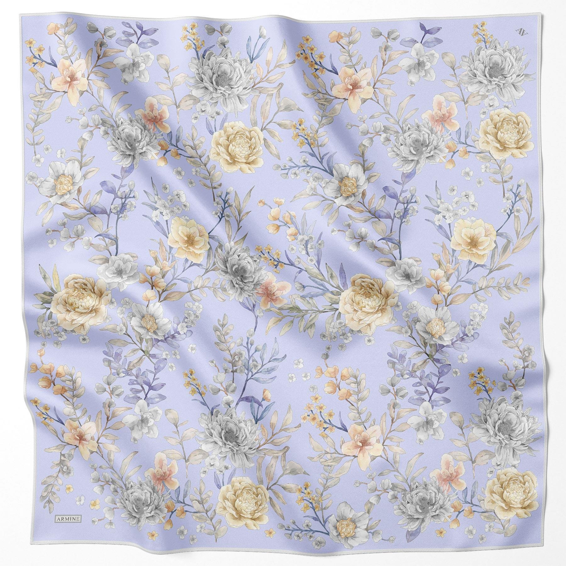 Armine İpek Eşarp 2025 İlkbahar-Yaz - 9347D-82 - Sura