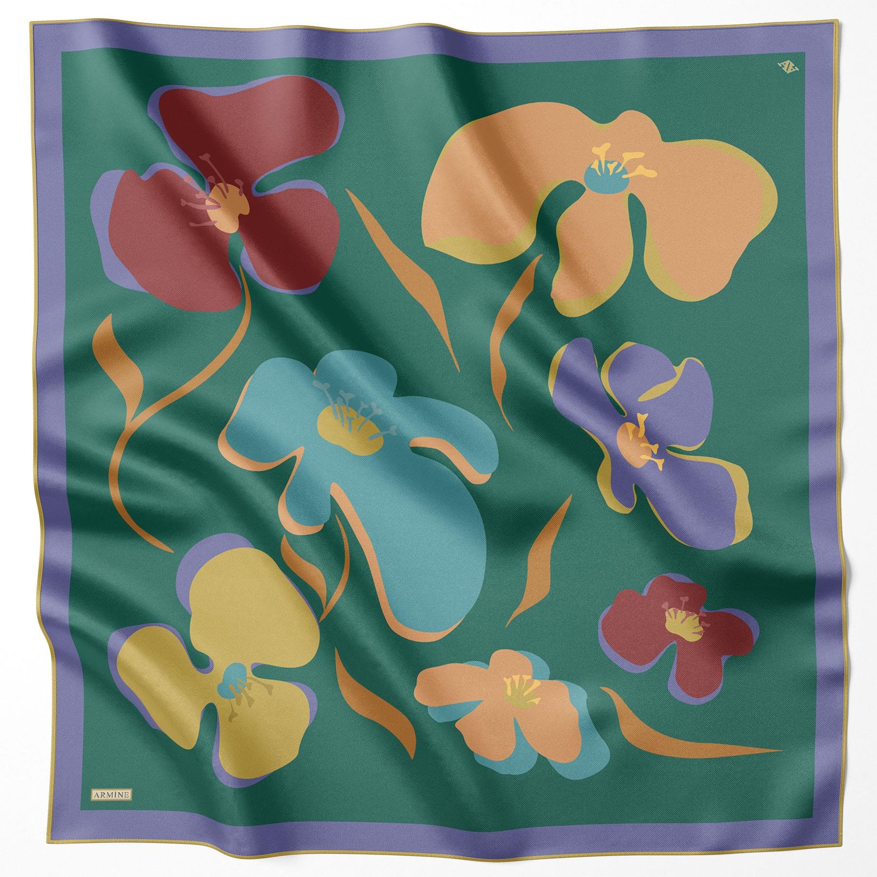 Armine İpek Eşarp 2025 İlkbahar-Yaz - 9317D-53 - Sura