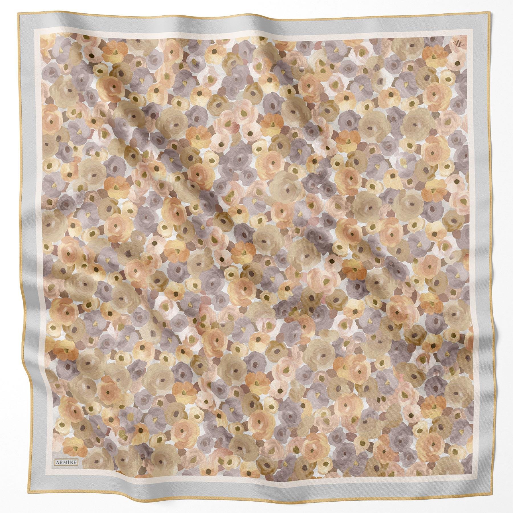 Armine İpek Eşarp 2025 İlkbahar-Yaz - 9300D-37 - Sura