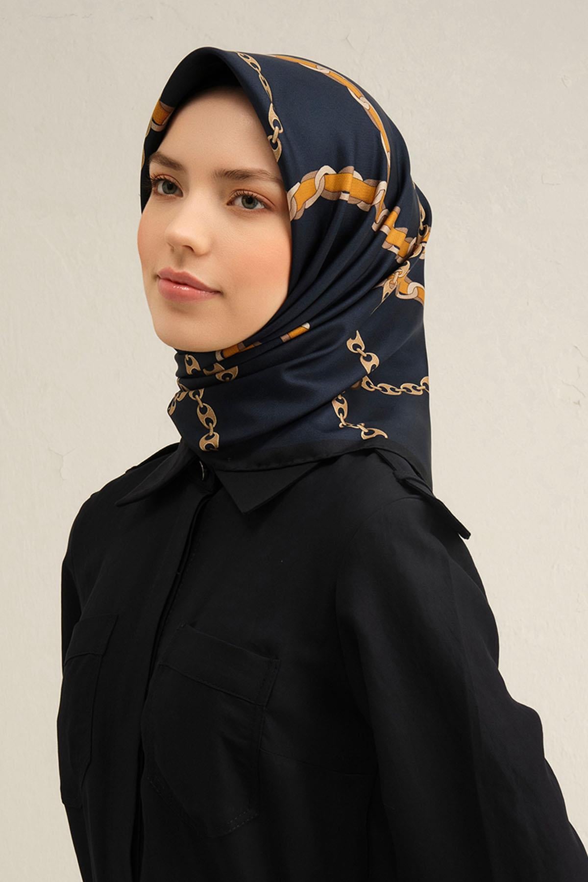 Armine İpek Eşarp 2025 İlkbahar-Yaz - 9346D-52 - Tivil