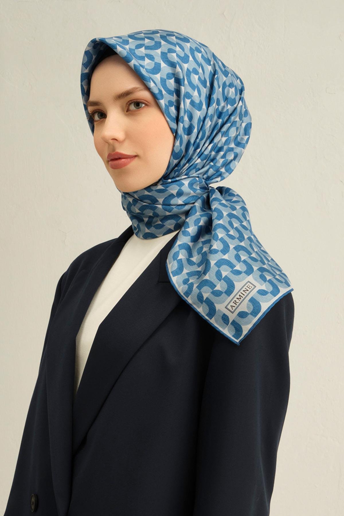 Armine İpek Eşarp 2025 İlkbahar-Yaz - 9321D-04 - Tivil