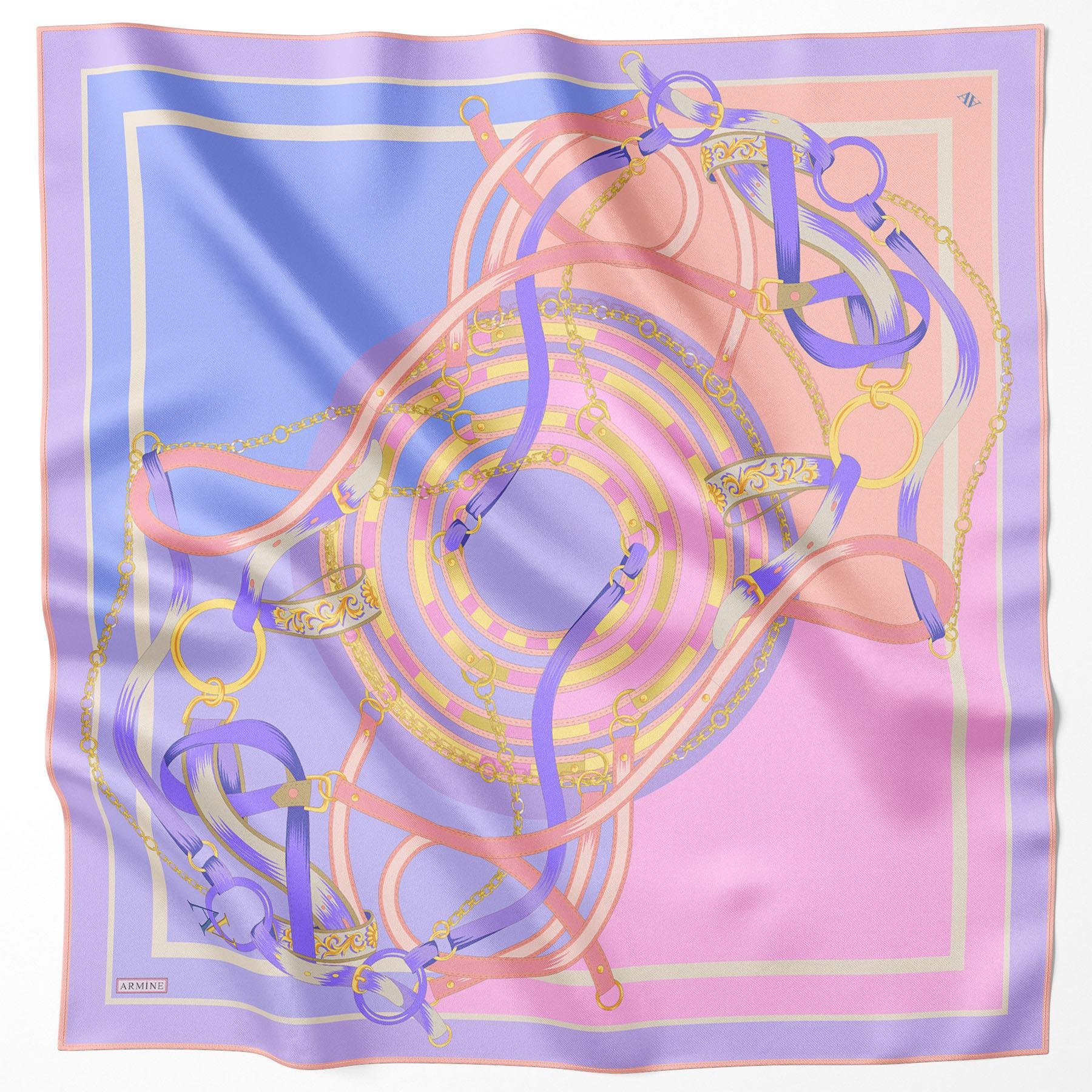 Armine İpek Eşarp 2025 İlkbahar-Yaz - 9315D-50 - Sura