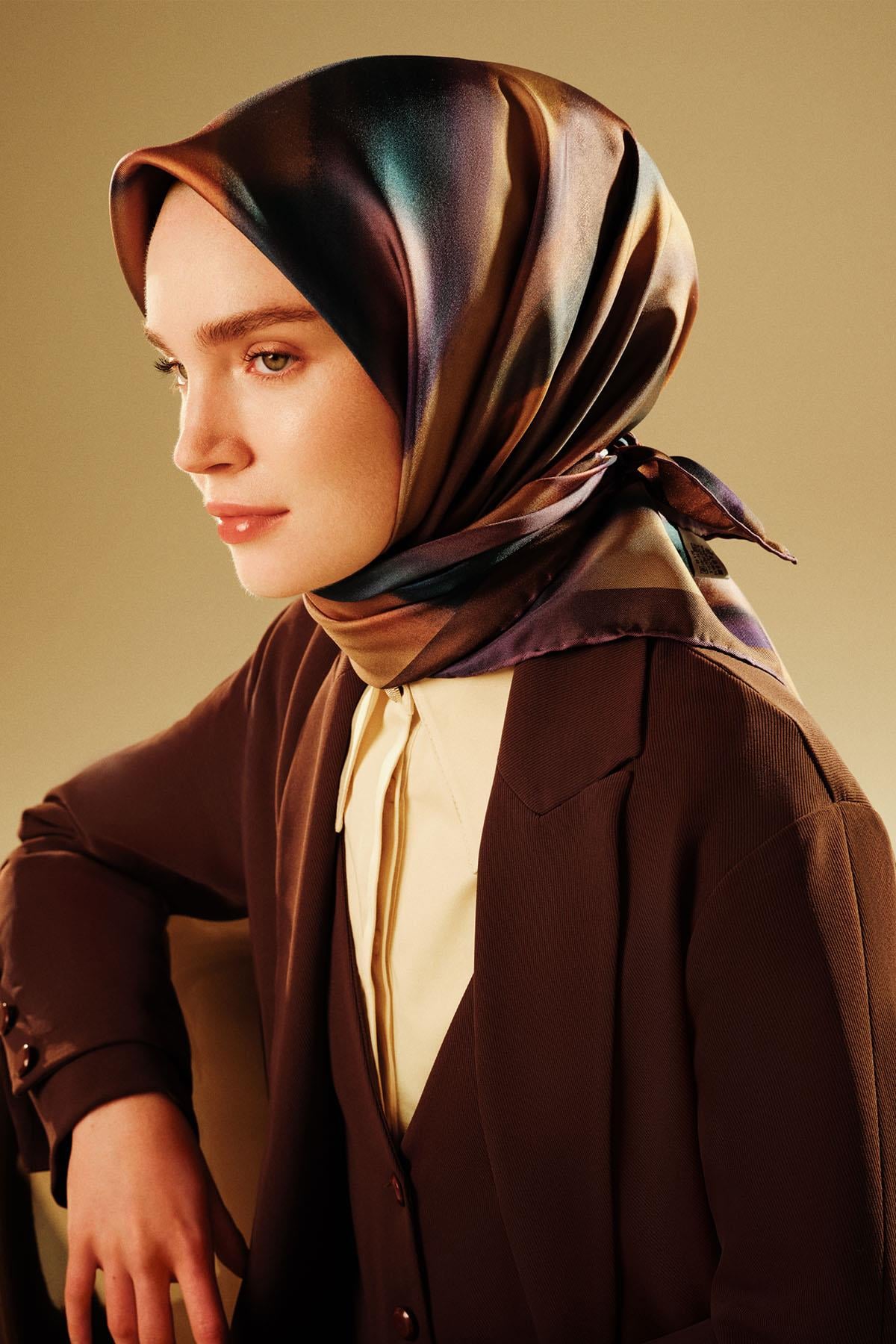 Armine İpek Eşarp 2025/2026 Sonbahar Kış - 9436D-82 - Tivil