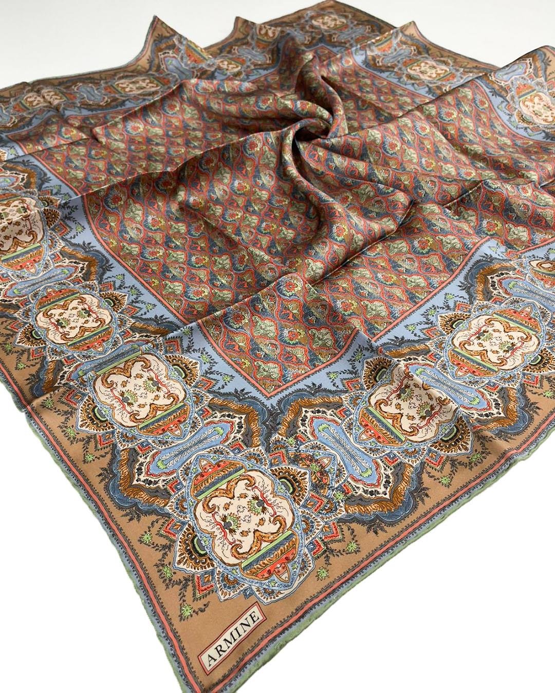 Armine İpek Eşarp 2026 İlkbahar-Yaz - 9518D-83 - Sultan Modeli - Sura