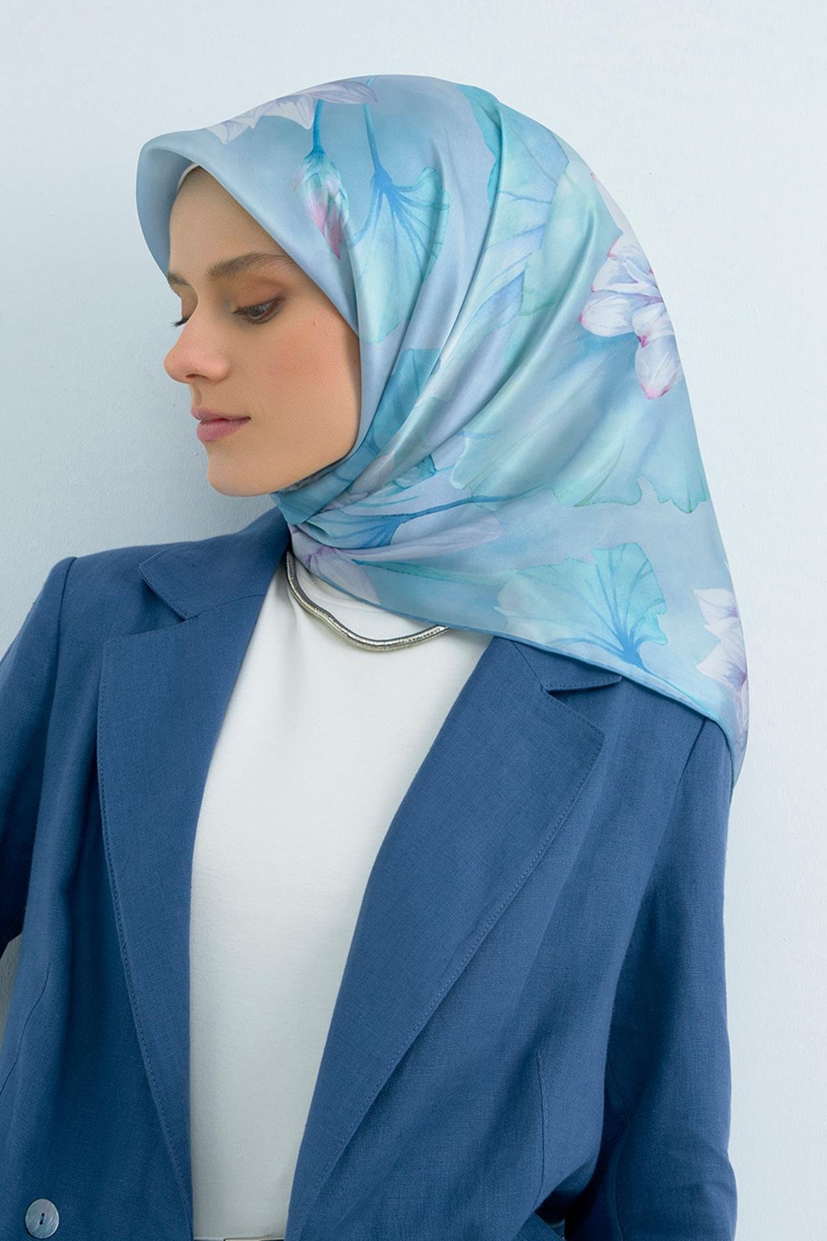 Armine İpek Eşarp 2026 İlkbahar-Yaz - 9505D-02 - Tivil