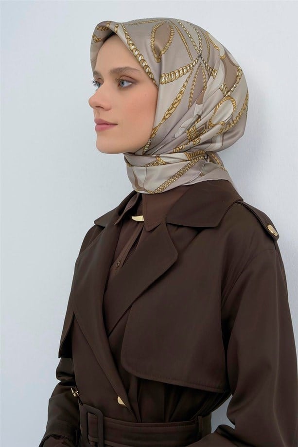 Armine İpek Eşarp 2026 İlkbahar-Yaz - 9531D-86 - Tivil