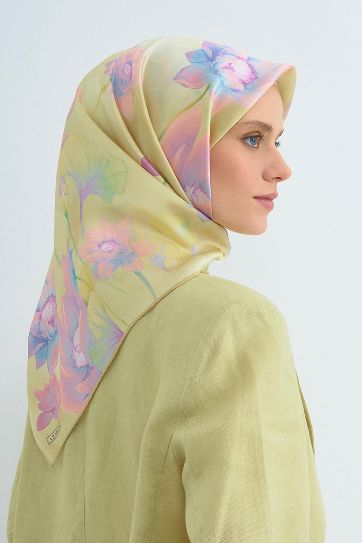 Armine İpek Eşarp 2026 İlkbahar-Yaz - 9505D-05 - Sura
