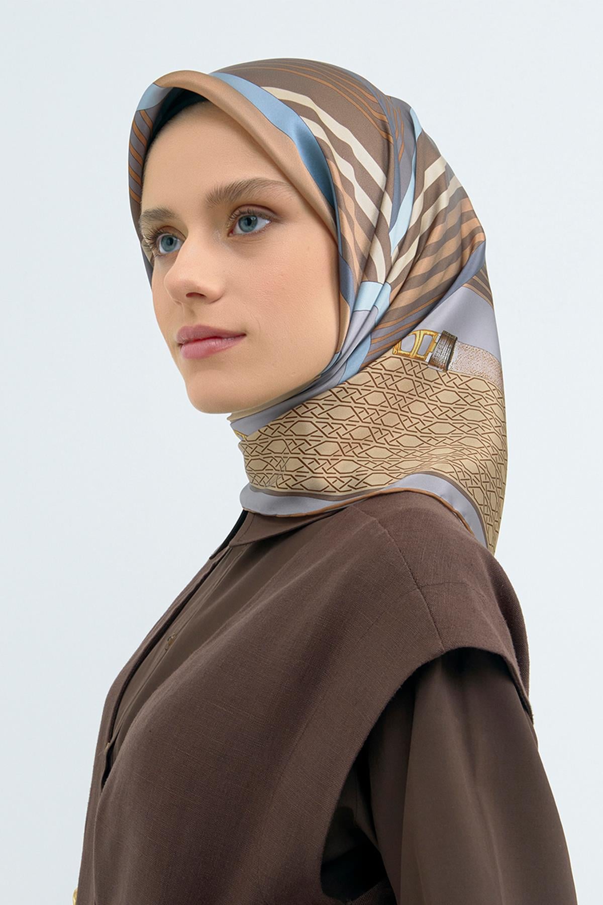 Armine İpek Eşarp 2026 İlkbahar-Yaz - 9521D-03 - Sura