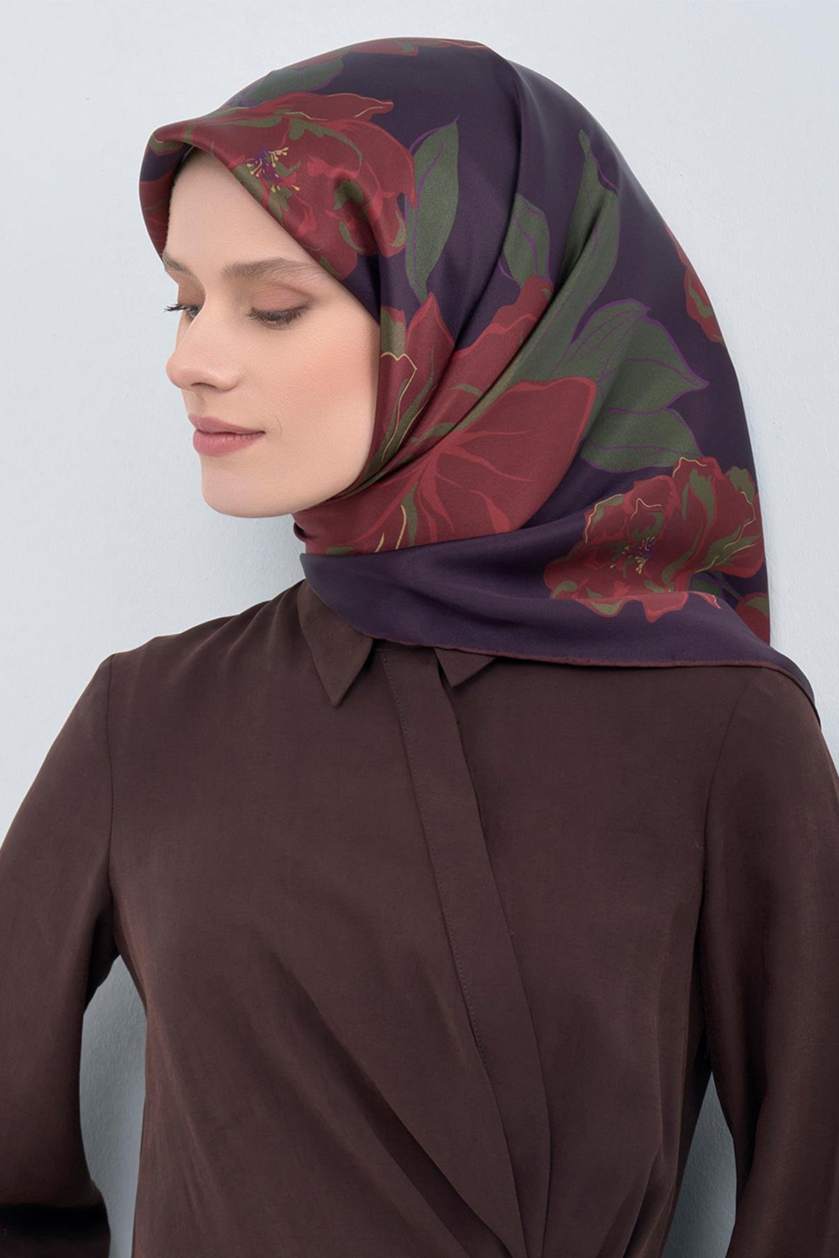 Armine İpek Eşarp 2026 İlkbahar-Yaz - 9509D-59 - Tivil
