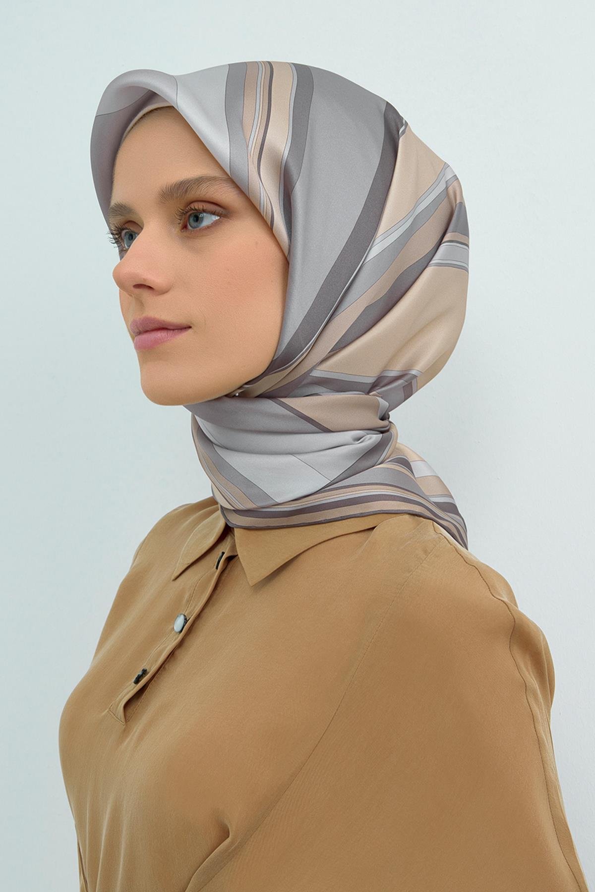 Armine İpek Eşarp 2026 İlkbahar-Yaz - 9514D-02 - Tivil