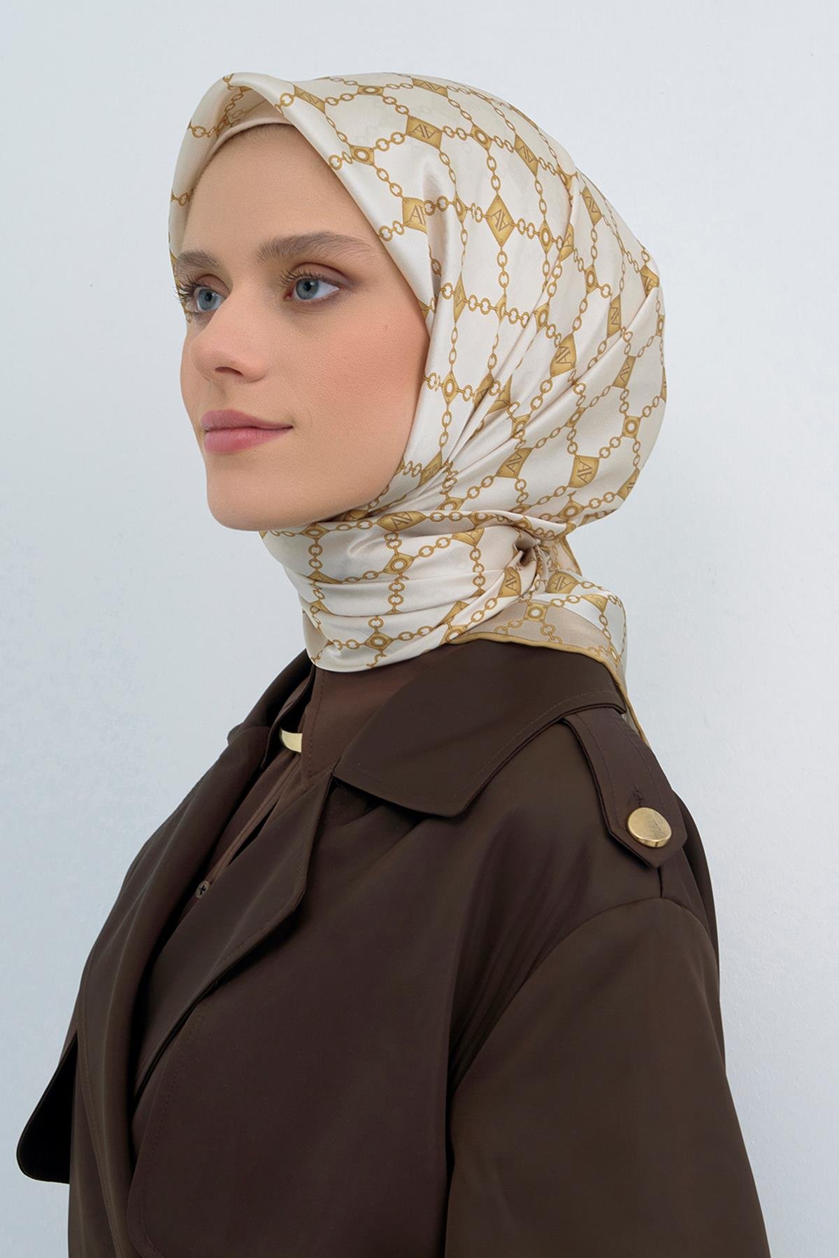 Armine İpek Eşarp 2026 İlkbahar-Yaz - 9530D-06 - Tivil