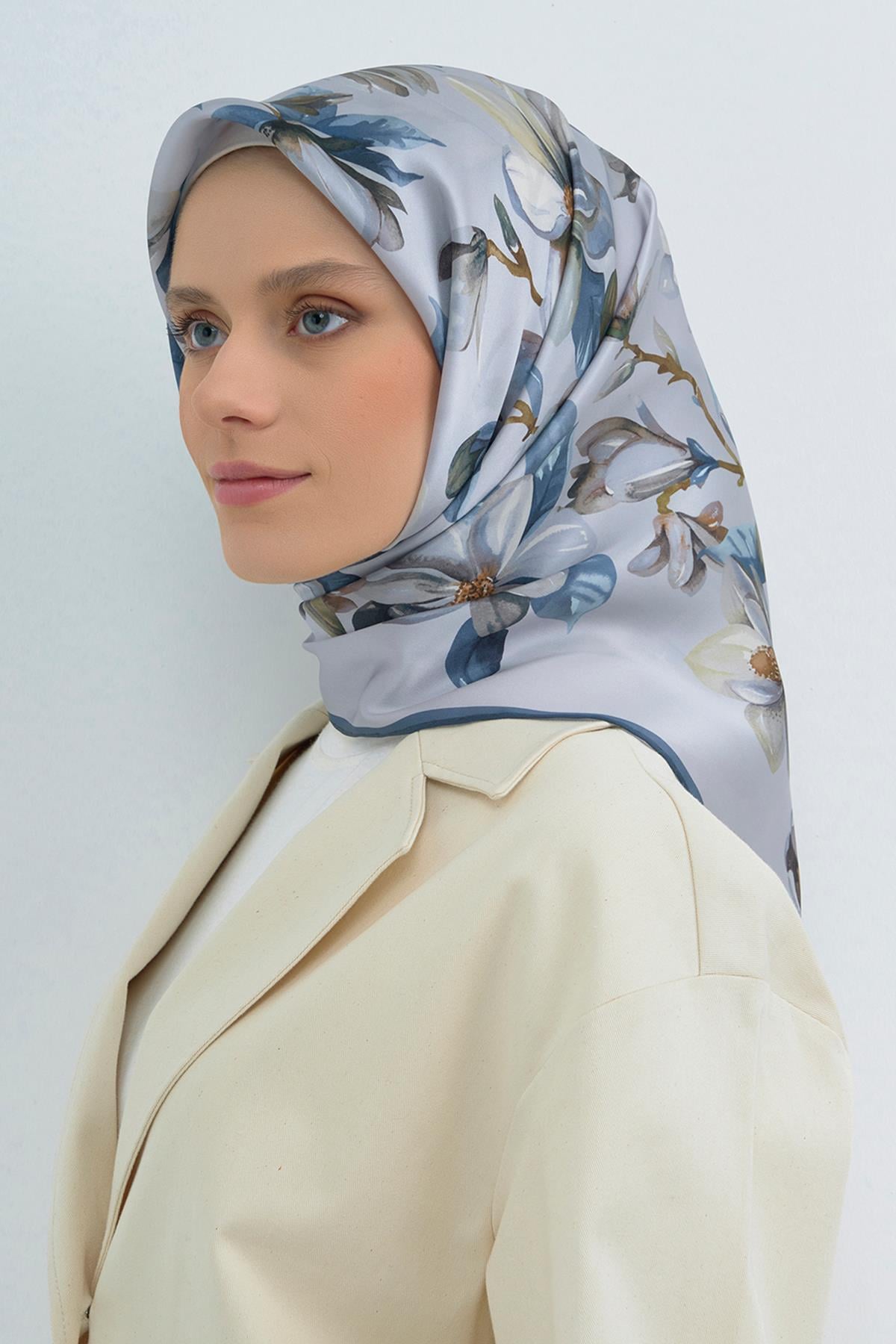 Armine İpek Eşarp 2026 İlkbahar-Yaz - 9524D-01 - Tivil