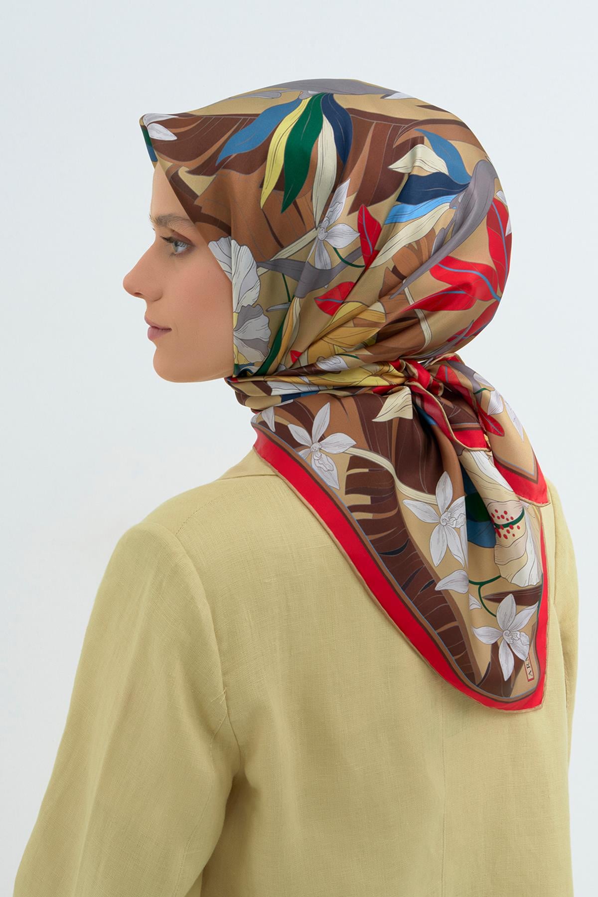 Armine İpek Eşarp 2026 İlkbahar-Yaz - 9500D-86 - Tivil