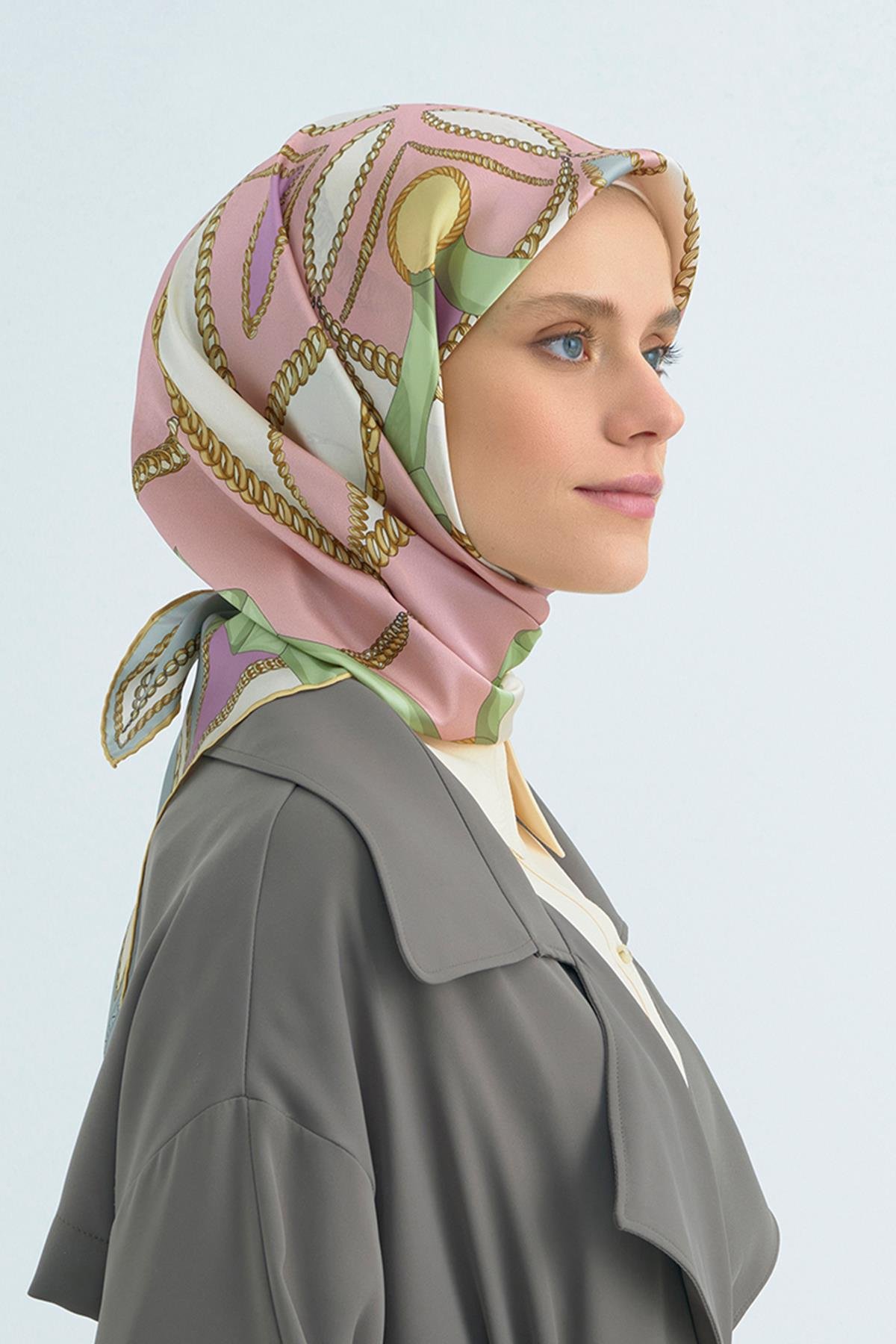 Armine İpek Eşarp 2026 İlkbahar-Yaz - 9531D-05 - Tivil