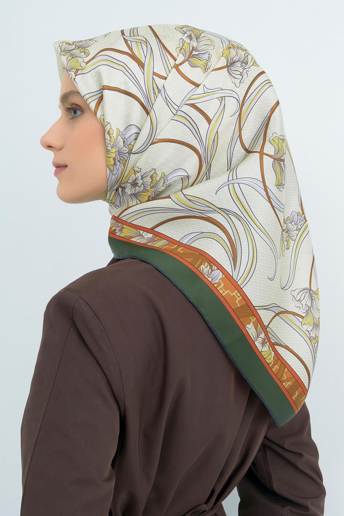 Armine İpek Eşarp 2026 İlkbahar-Yaz - 9512D-88 - Tivil