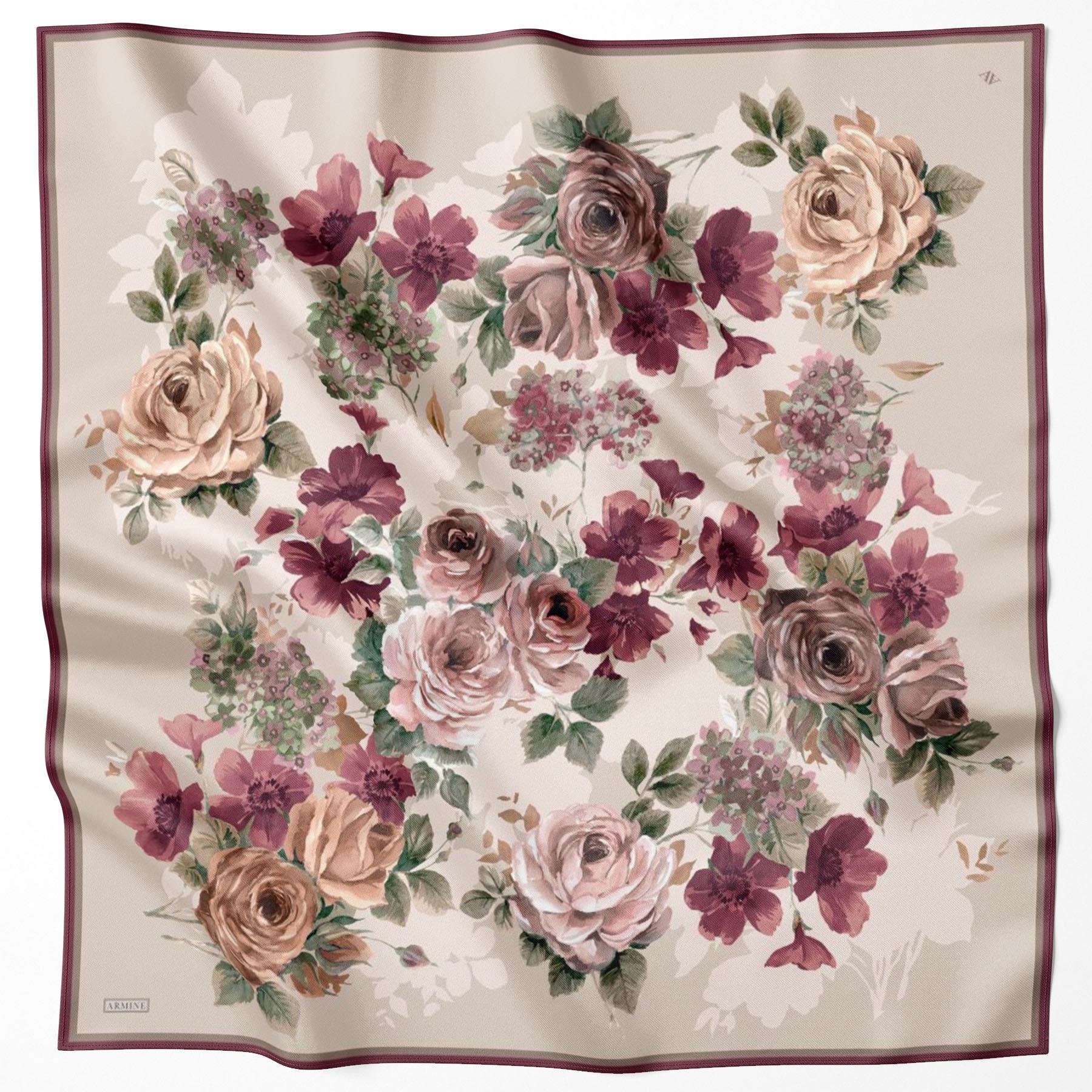 Armine İpek Eşarp 2026 İlkbahar-Yaz - 9520D-06 - Sura