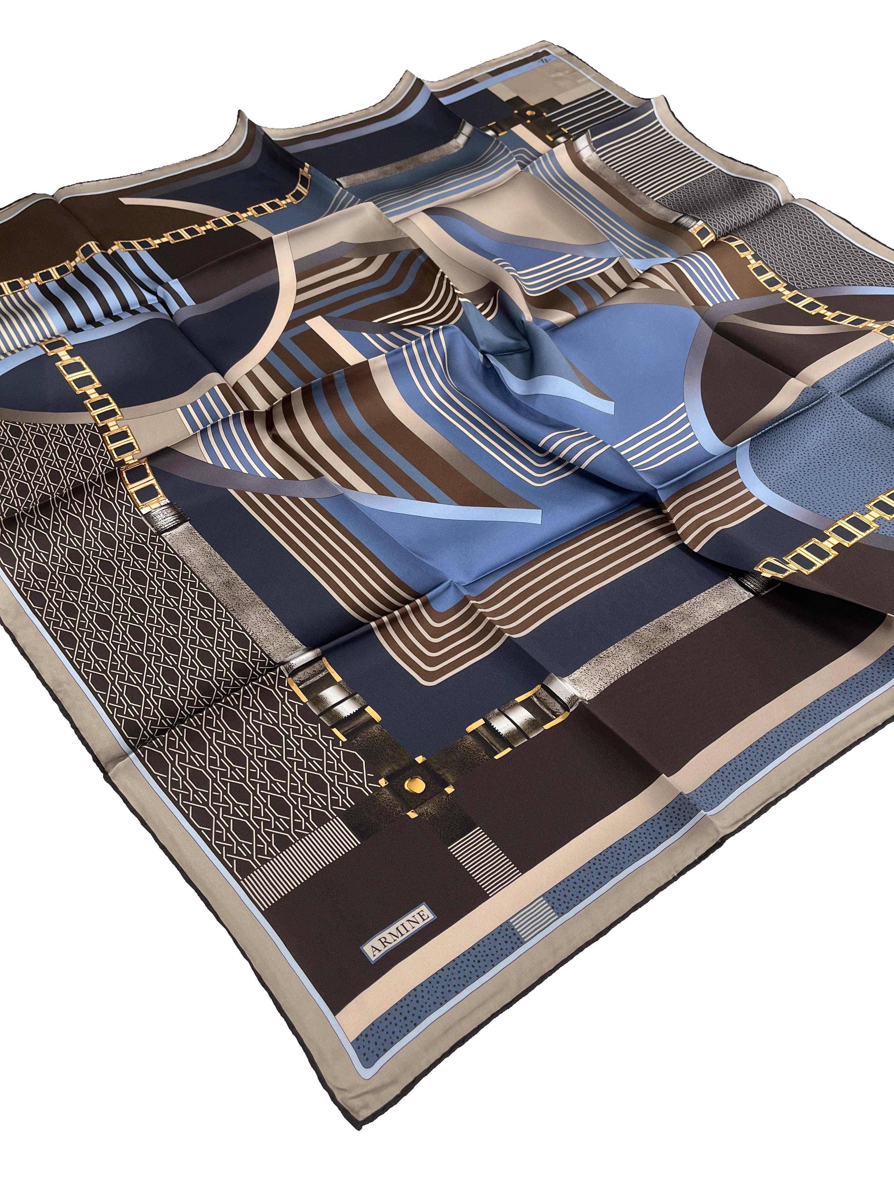 Armine Silk Scarf 2026 Spring-Summer - 9521D-33 - Twill
