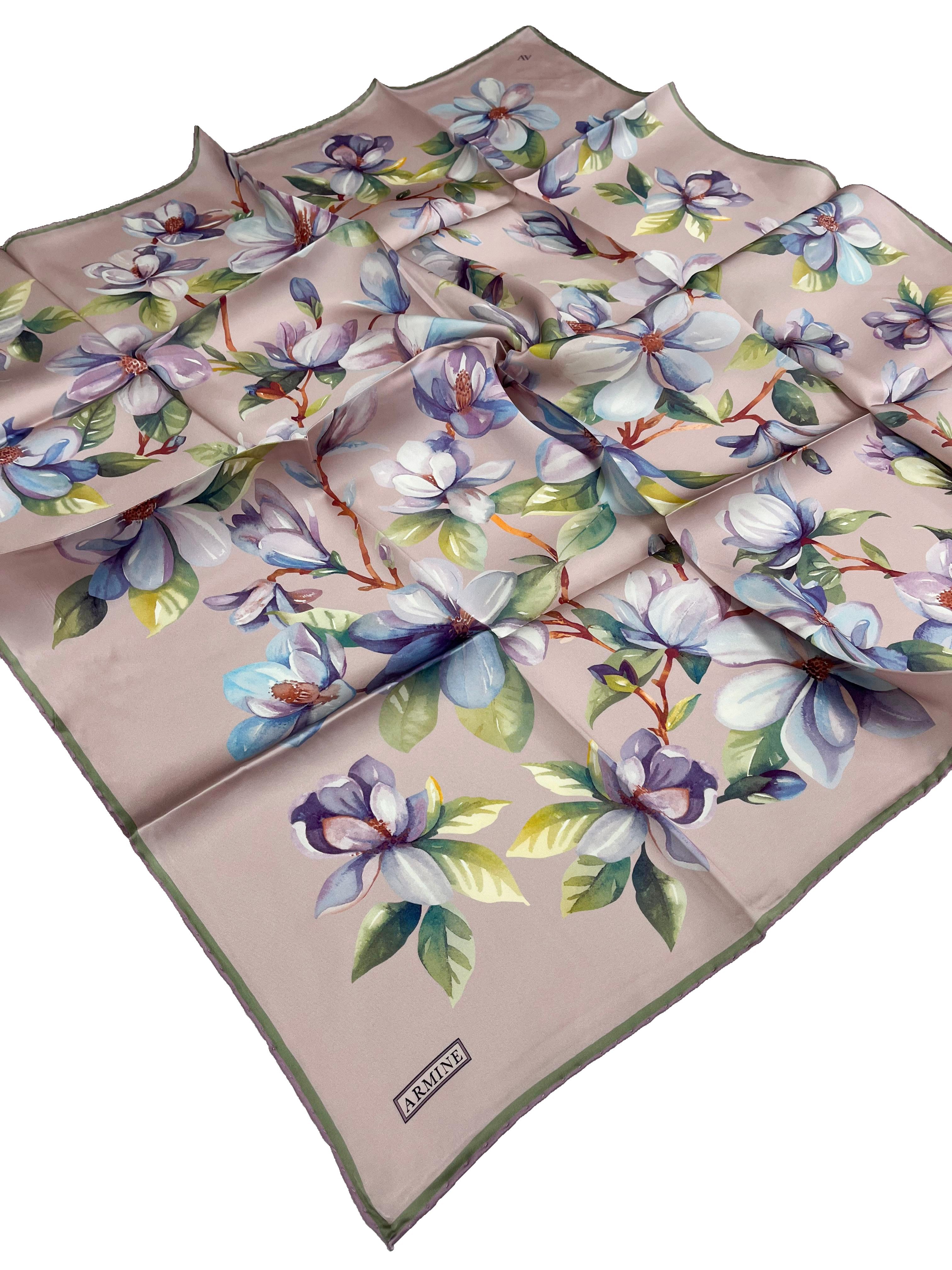 Armine Silk Scarf 2026 Spring-Summer - 9524D-52 - Twill