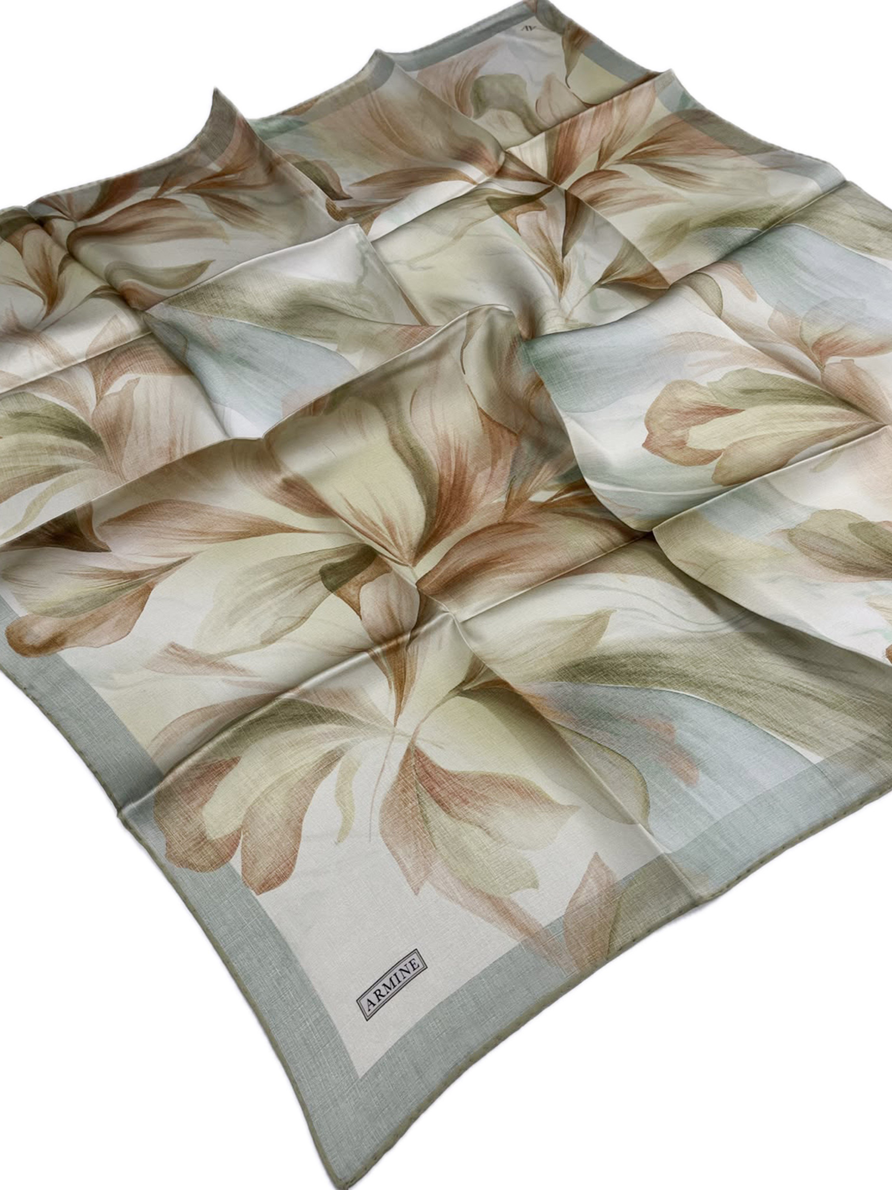 Armine Silk Scarf 2026 Spring-Summer - 9519D-80 - Twill